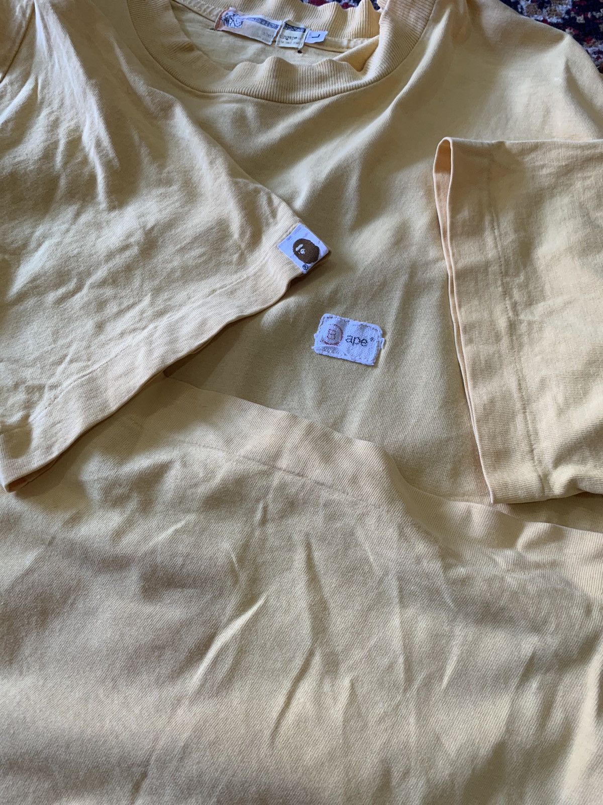 Bape × Wtaps Vintage A BATHING APE ✖️WTAPS Tee Size US L / EU 52-54 / 3 - 7 Thumbnail