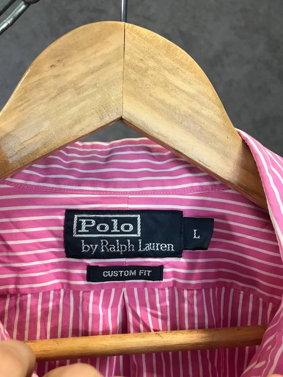 Polo Ralph Lauren Polo Ralph Lauren vintage designer striped shirt Size US L / EU 52-54 / 3 - 4 Thumbnail