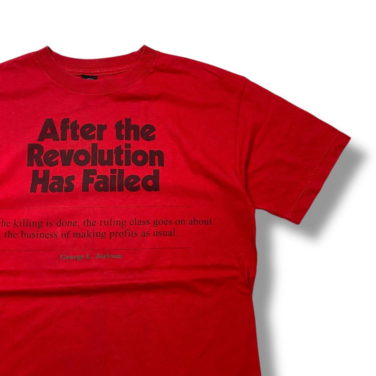 Band Tees fix delete today George L Jackson Vintage T-shirt bob dylan Size US M / EU 48-50 / 2 - 2 Thumbnail