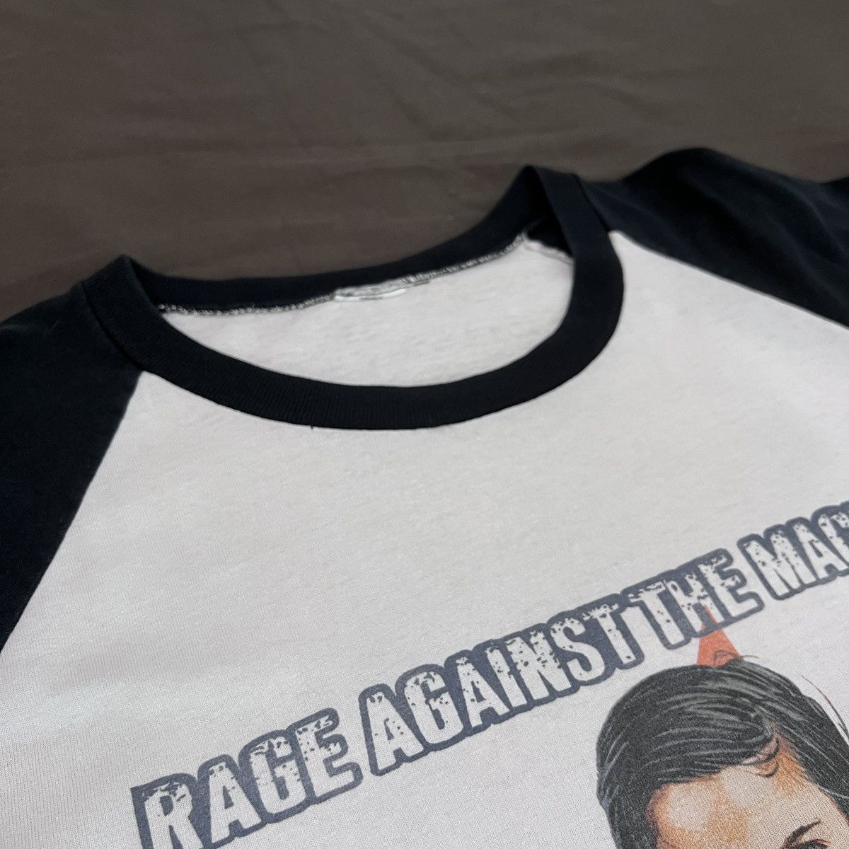 Band Tees Vintage 90s 1996 Rage Against The Machine Tee 2XL Oversized Size US XXL / EU 58 / 5 - 8 Thumbnail