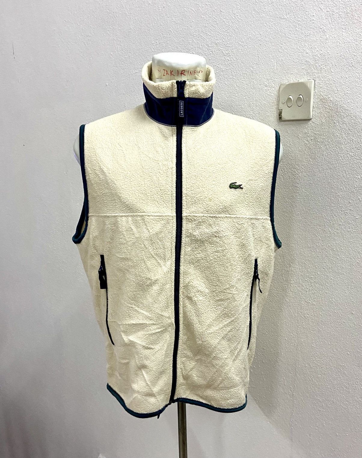 Lacoste LA COSTE SHERPA VEST Size US M / EU 48-50 / 2 - 1 Thumbnail