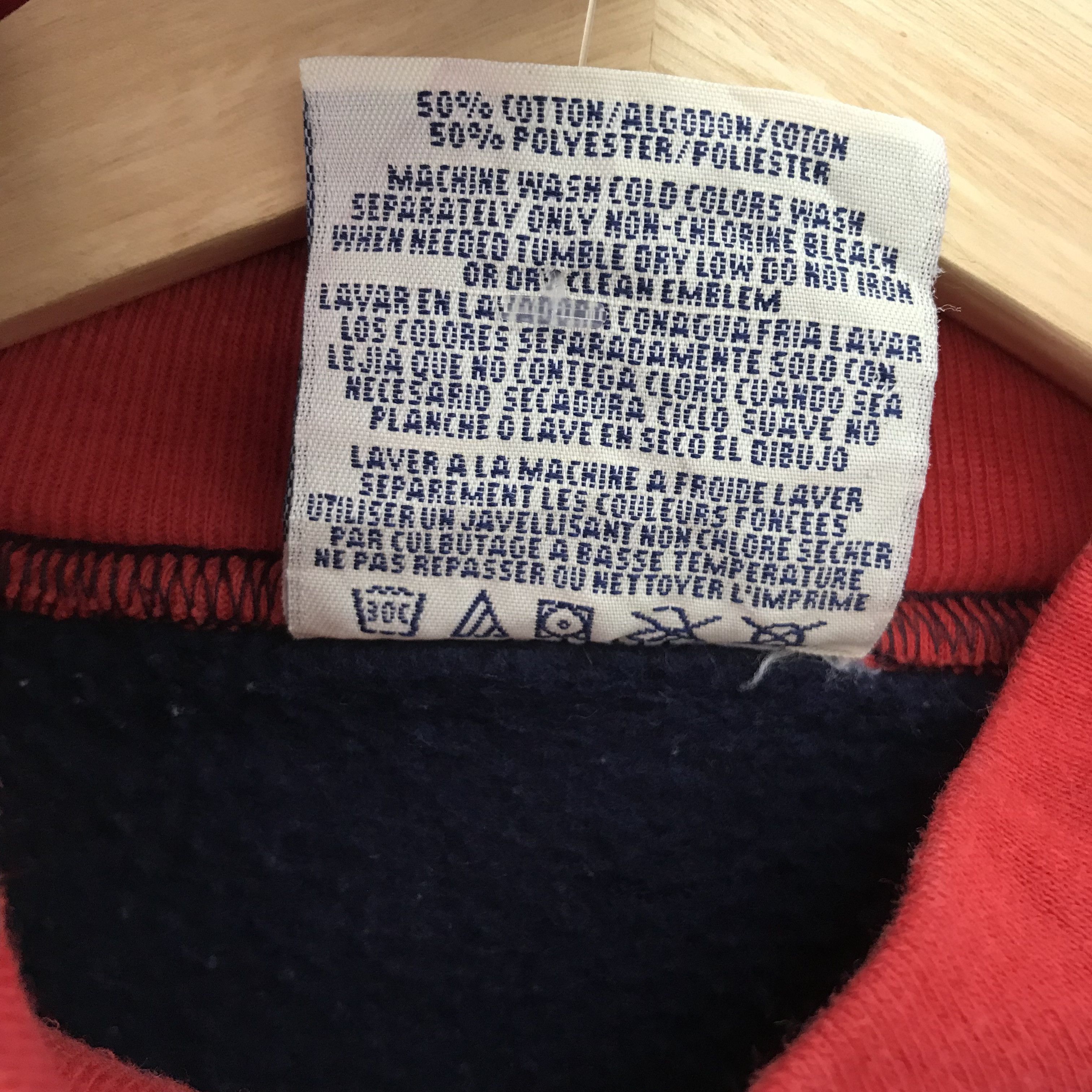 Vintage Vintage 90s Cardinal Bird Blue Sweatshirt Medium - 483 Size US M / EU 48-50 / 2 - 9 Thumbnail