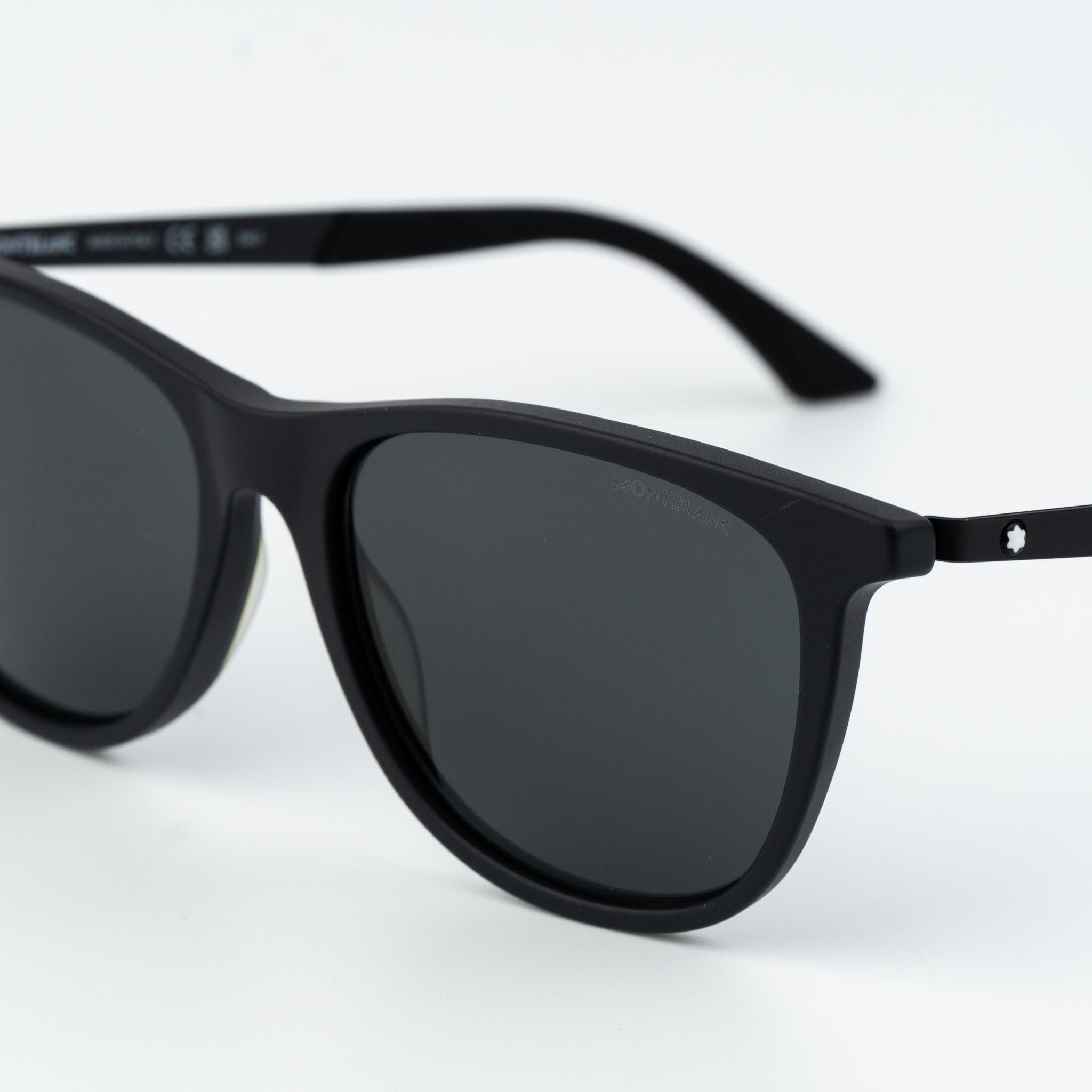 Montblanc Montblanc Men Sunglasses Square MB0330S 001 NEW AUTHENTIC Size ONE SIZE - 5 Thumbnail