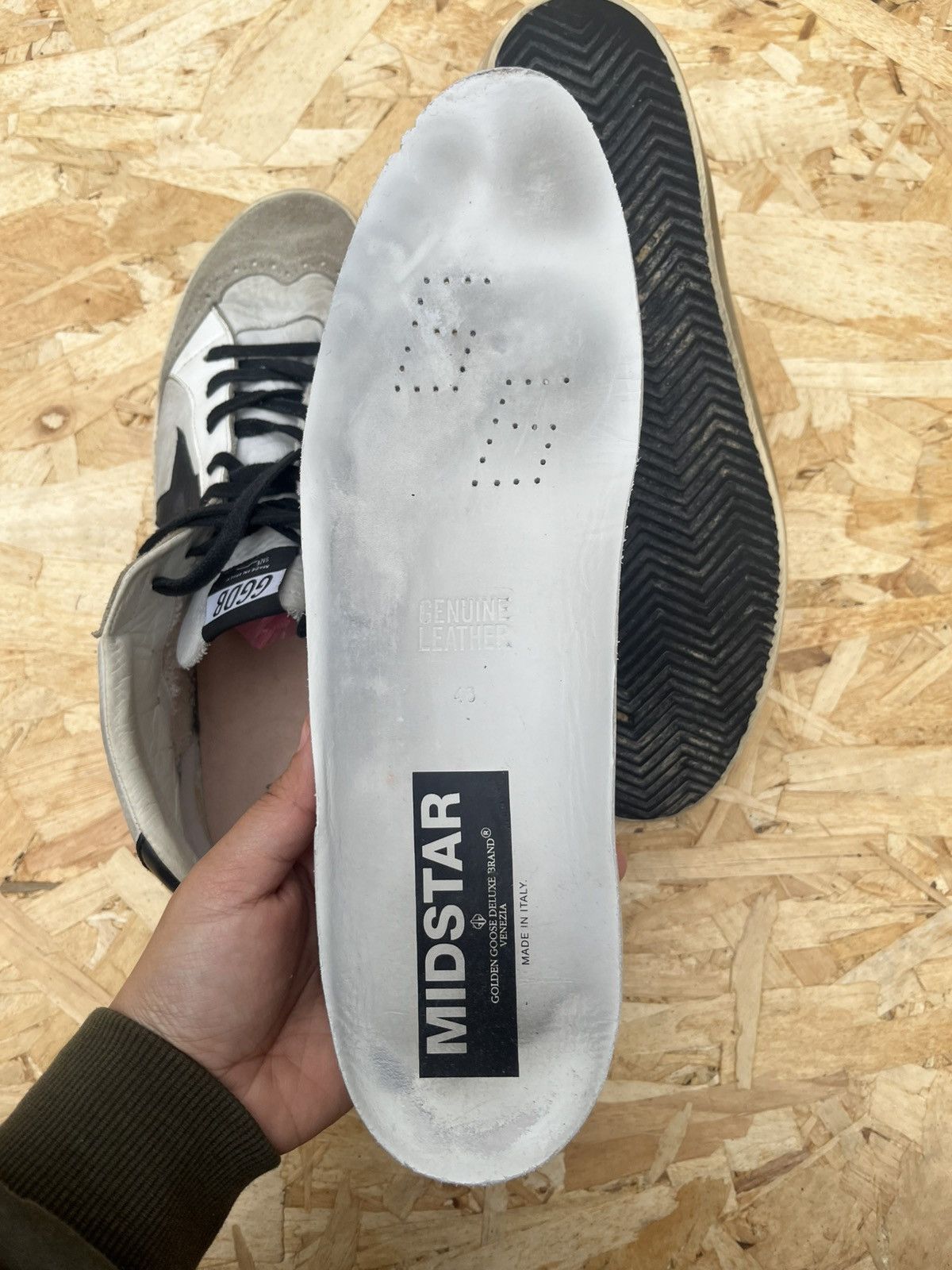Golden Goose Mid-star golden goose sneakers Size US 13 / EU 46 - 7 Thumbnail