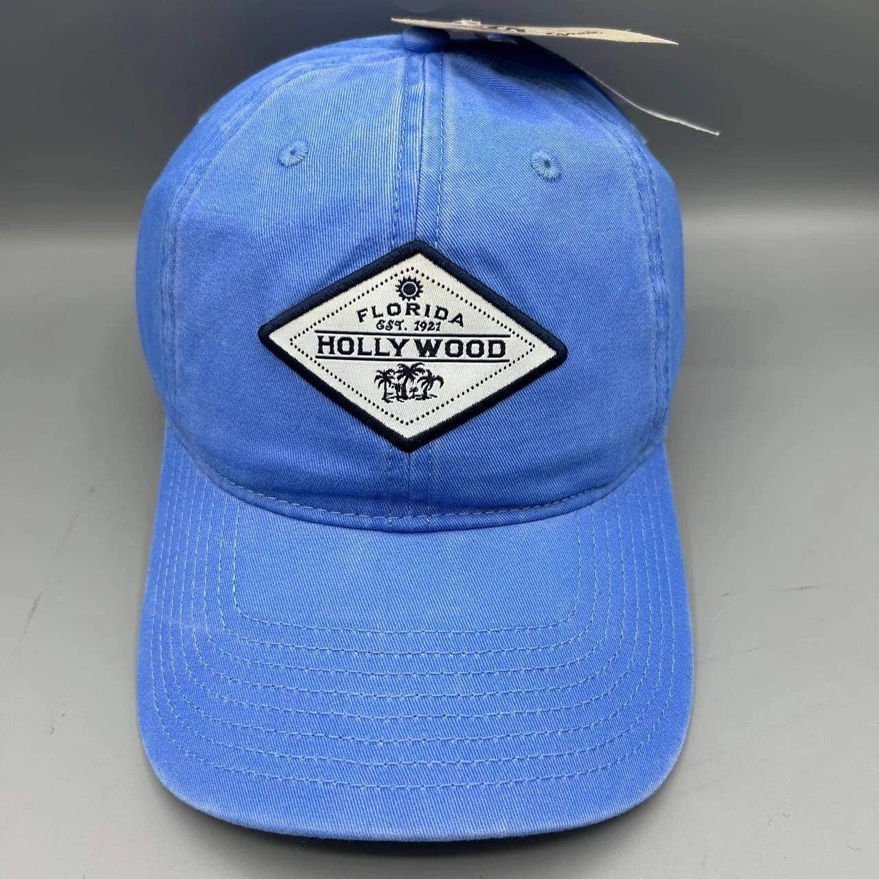 The Game Florida Hollywood Hat Men Blue Embroidered Strap Back Cotton Size ONE SIZE - 1 Thumbnail