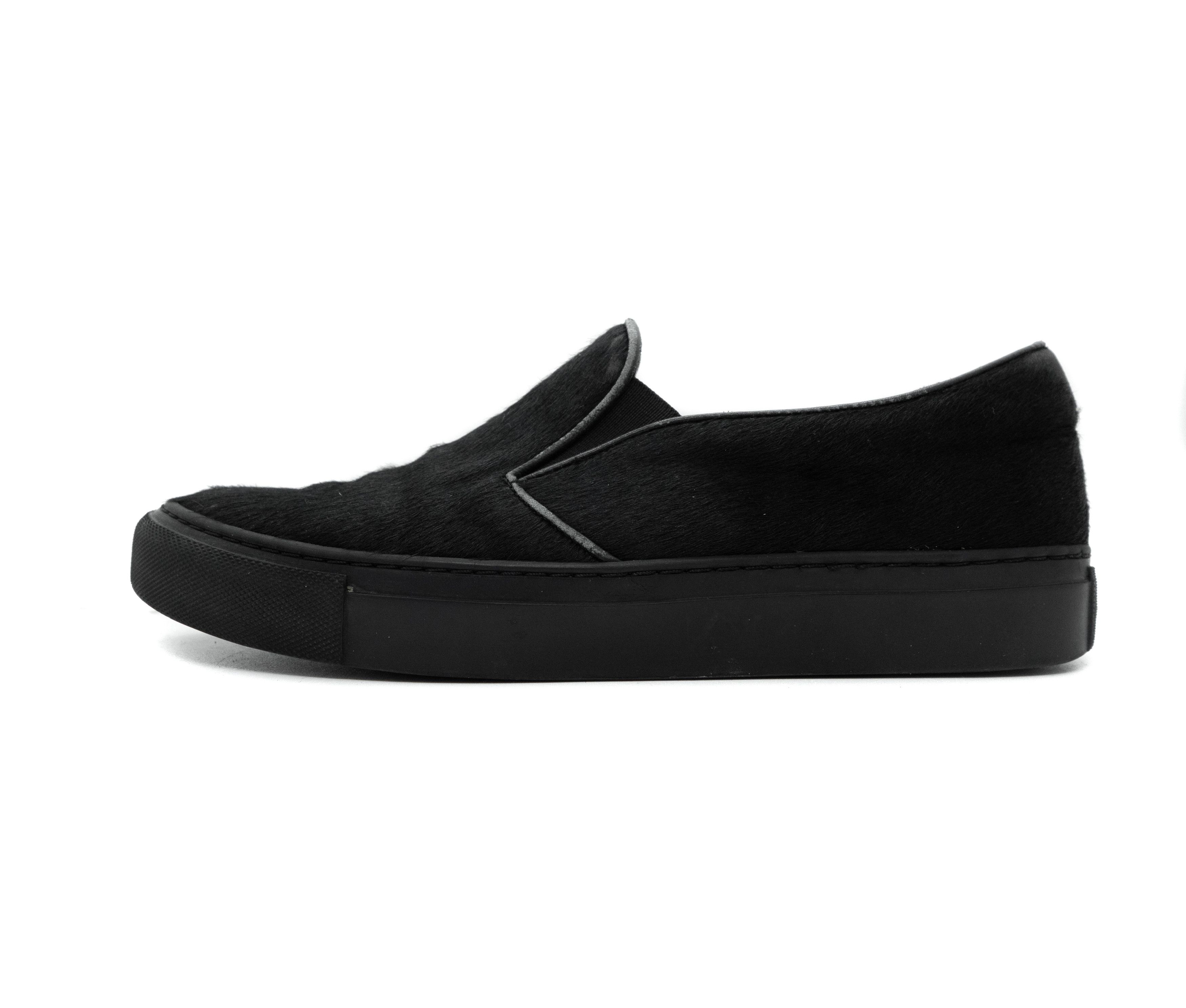 The Last Conspiracy Fuzzy Hair Slip Ons Size US 10 / IT 40 - 1 Thumbnail