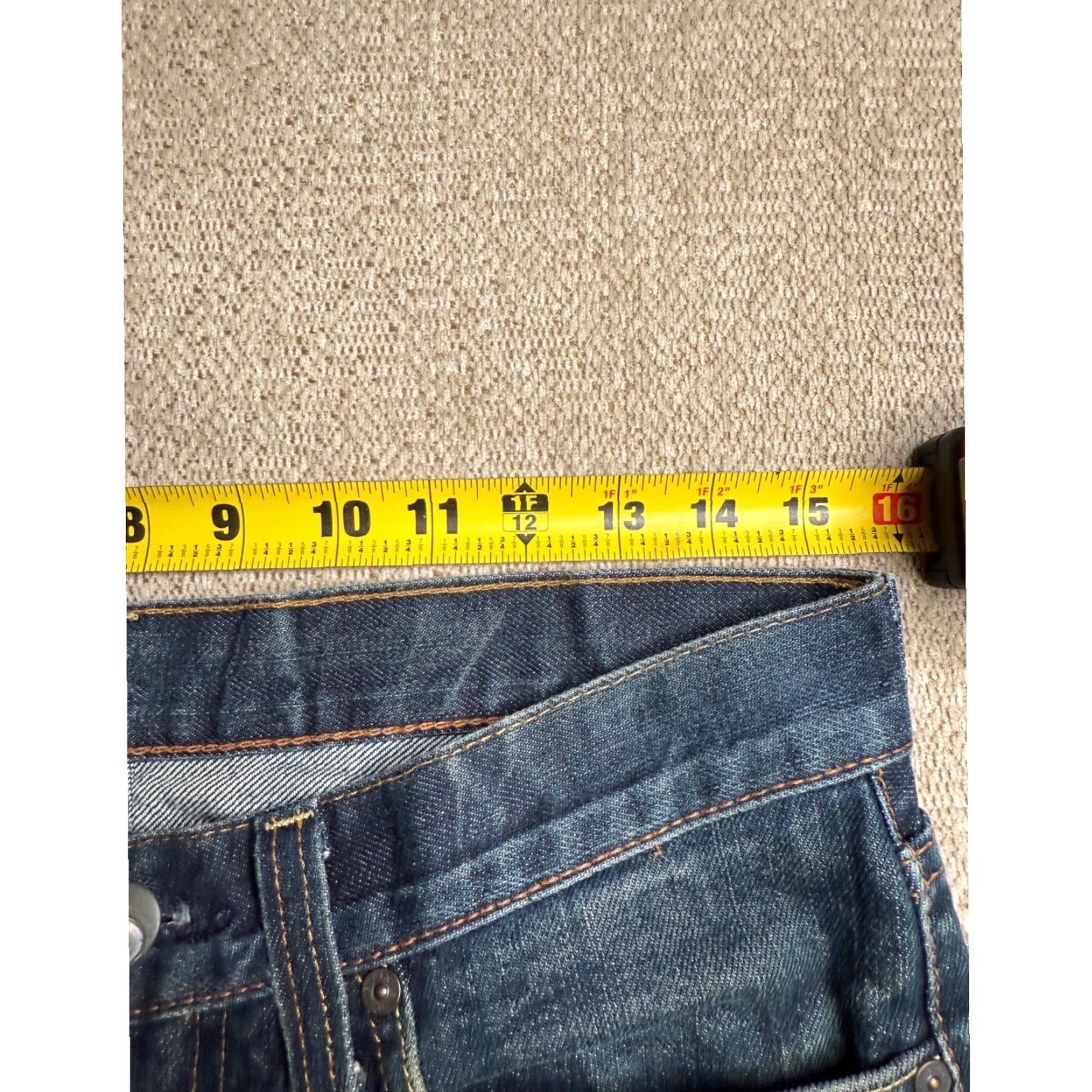 Vintage Bullhead Denim Co. Slim Fit Jeans Distressed Blue Denim Men's Size 30x32 Jeans Size US 30 / EU 46 - 6 Thumbnail