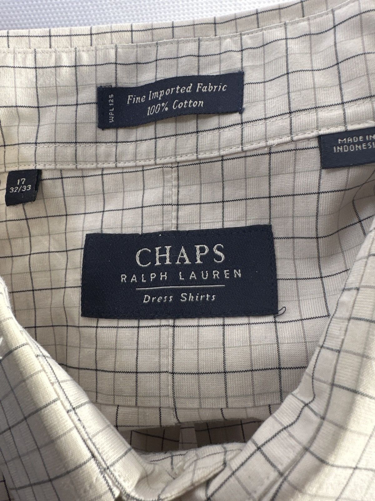 Chaps Ralph Lauren Chaps Ralph Lauren Dress Shirt Size US XL / EU 56 / 4 - 3 Thumbnail