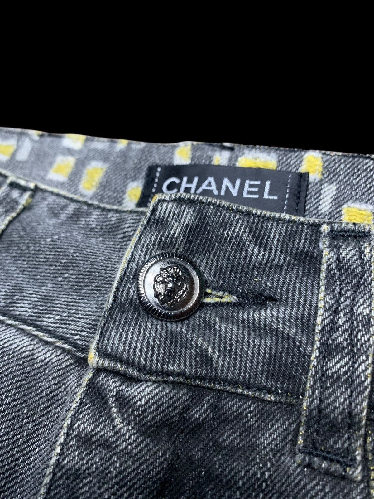 Chanel 💥BINDINGOFFER CHANEL Spring Summer 2011 runaway jeans Size 30" / US 8 / IT 44 - 6 Thumbnail