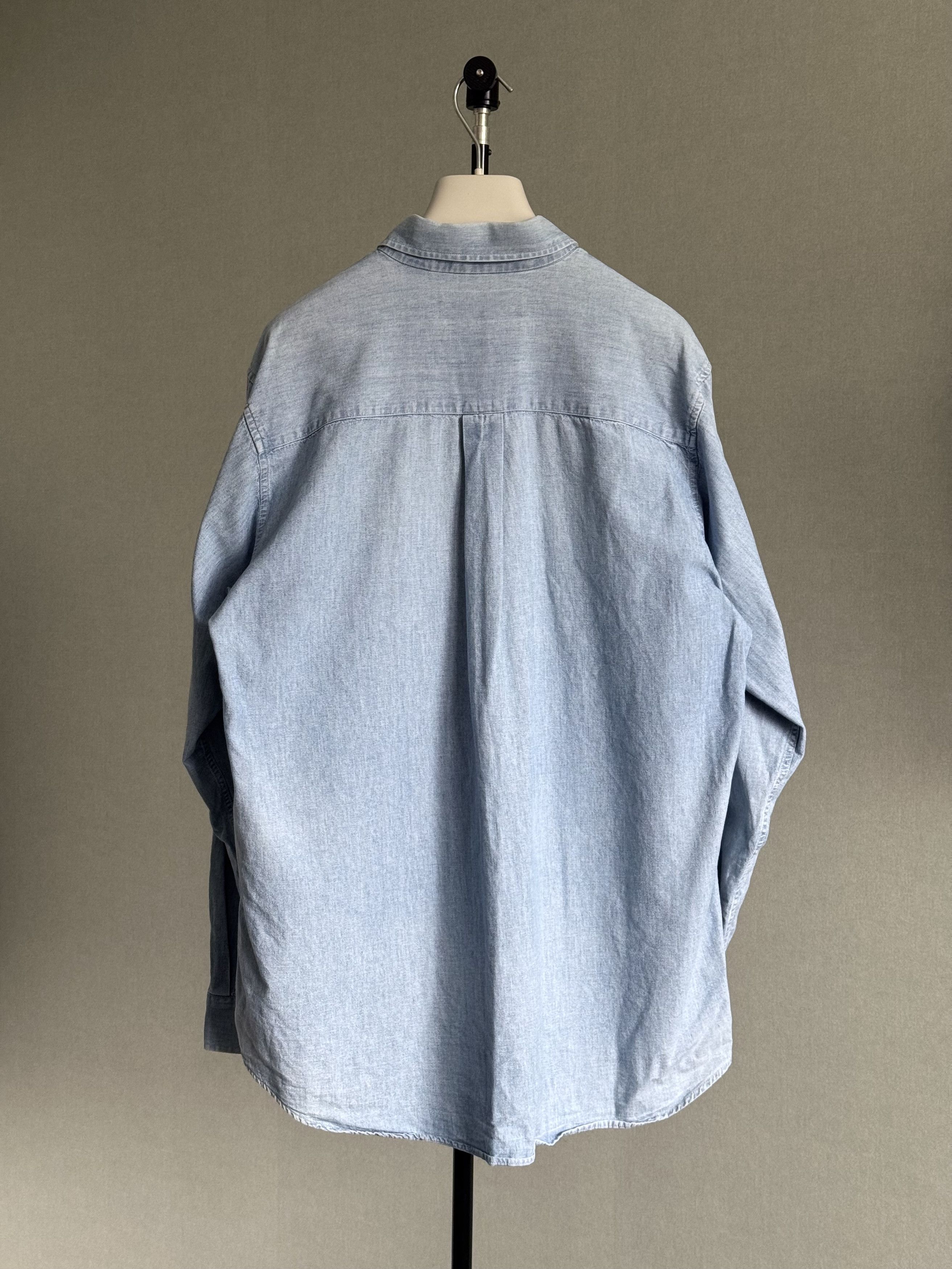 Burberry × Vintage Vintage Burberry Denim Shirt Size US M / EU 48-50 / 2 - 3 Thumbnail