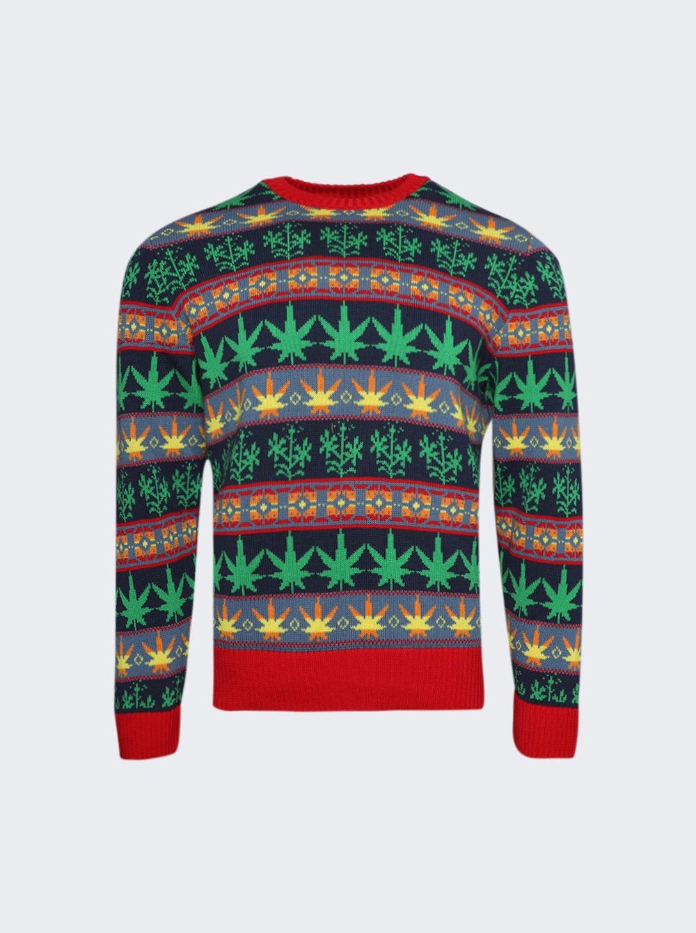 Bode o1mle0226 Marin Jacquard Sweater in Multicolor Size US L / EU 52-54 / 3 - 1 Thumbnail