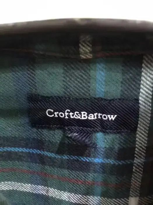 Flannel × Vintage Vintage Croft&Barrow Plaid Tartan Flannel Shirt 👕 Size US L / EU 52-54 / 3 - 3 Thumbnail