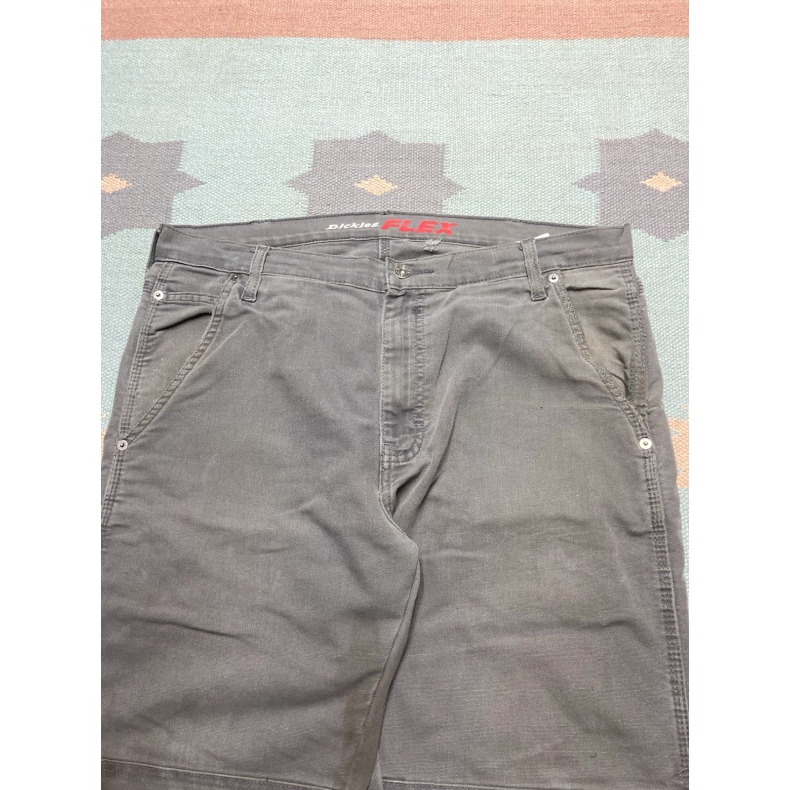 Dickies **Dickies Gray Worn Stained 36x33 Carpenter Pants** User: Dickies Gray Worn Stained 36x33 Carpenter Pants Size US 36 / EU 52 - 5 Thumbnail