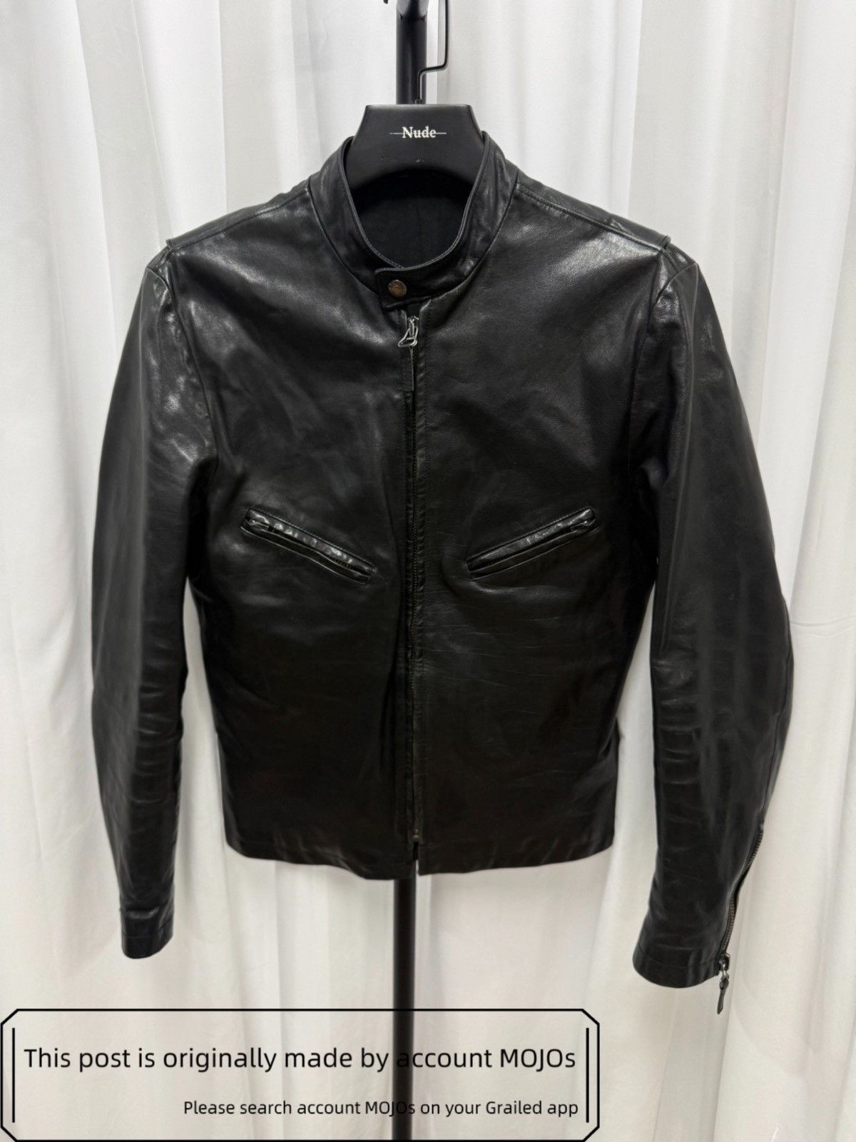 Helmut Lang Helmut lang leather jacket | Grailed