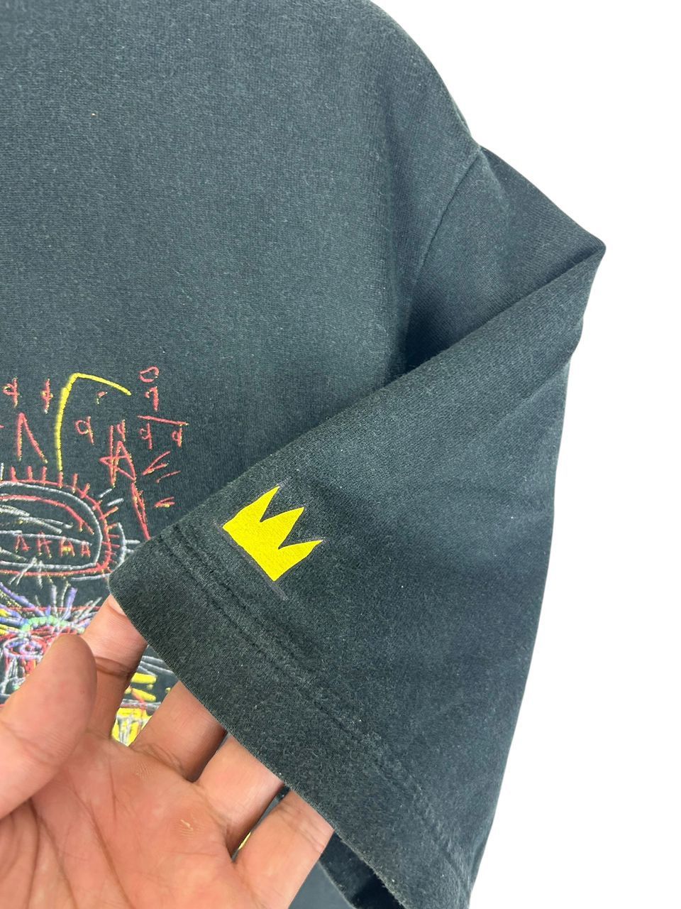 Jean-Michel Basquiat Vintage Y2K Jean Michel Basquiat Art Tee / Photo Art Tees Size US L / EU 52-54 / 3 - 6 Thumbnail