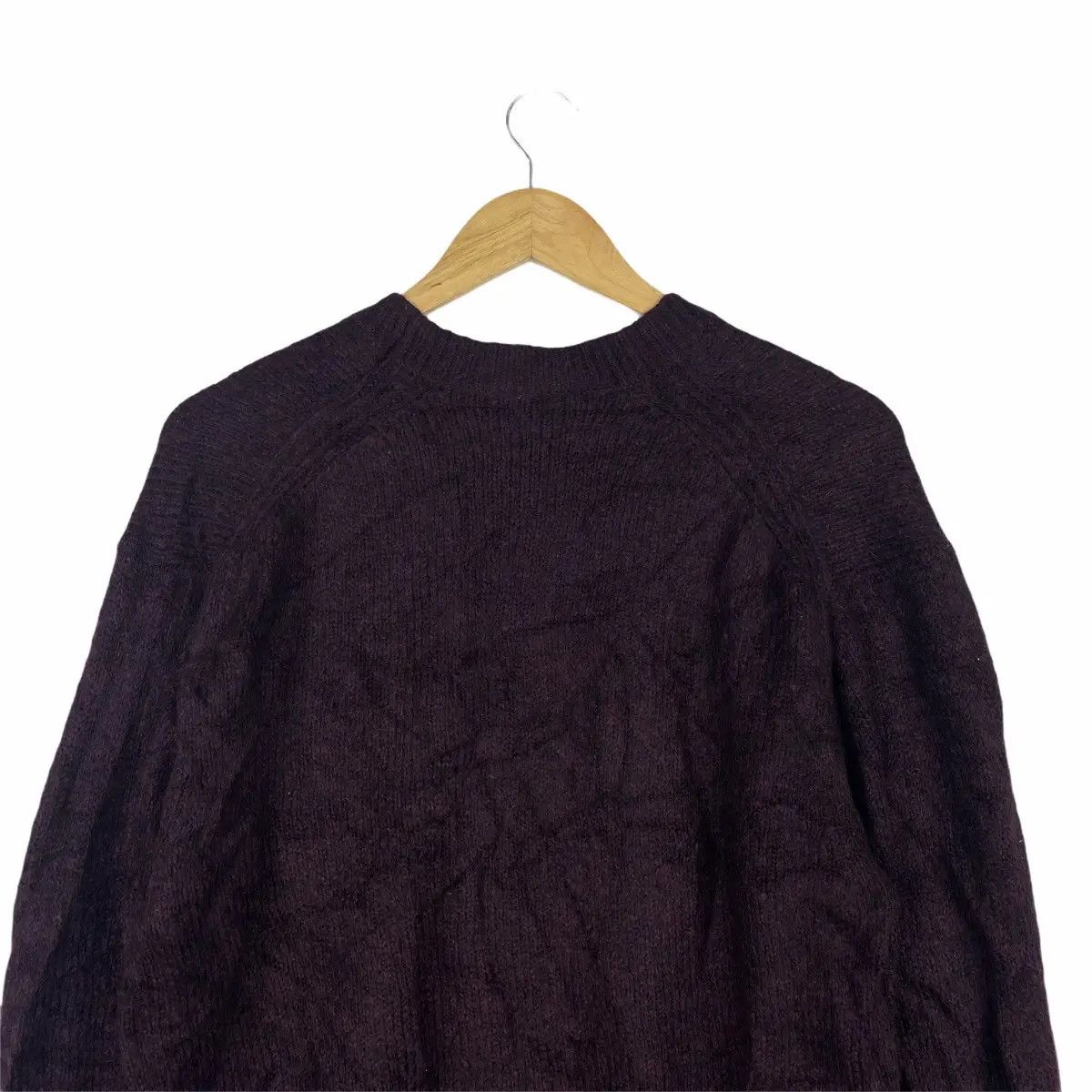Lemaire × Uniqlo LEMAIRE x UNIQLO Knitwear Purple Sweater Sweatshirt Pullover Size US L / EU 52-54 / 3 - 4 Thumbnail