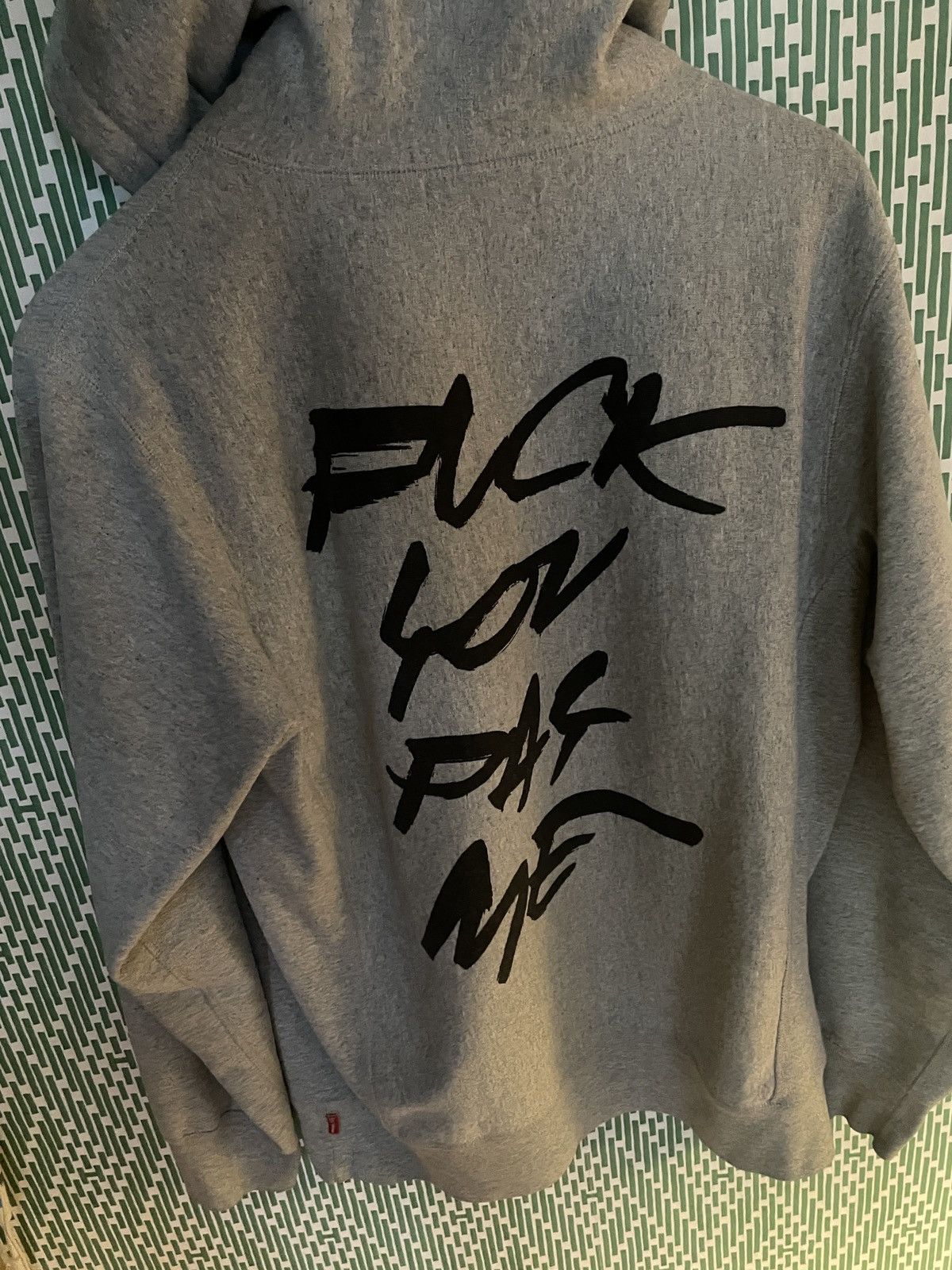 Futura × Reigning Champ × Supreme Supreme “Fuck You Pay Me” Hoodie (FW/2011) Size US M / EU 48-50 / 2 - 4 Thumbnail