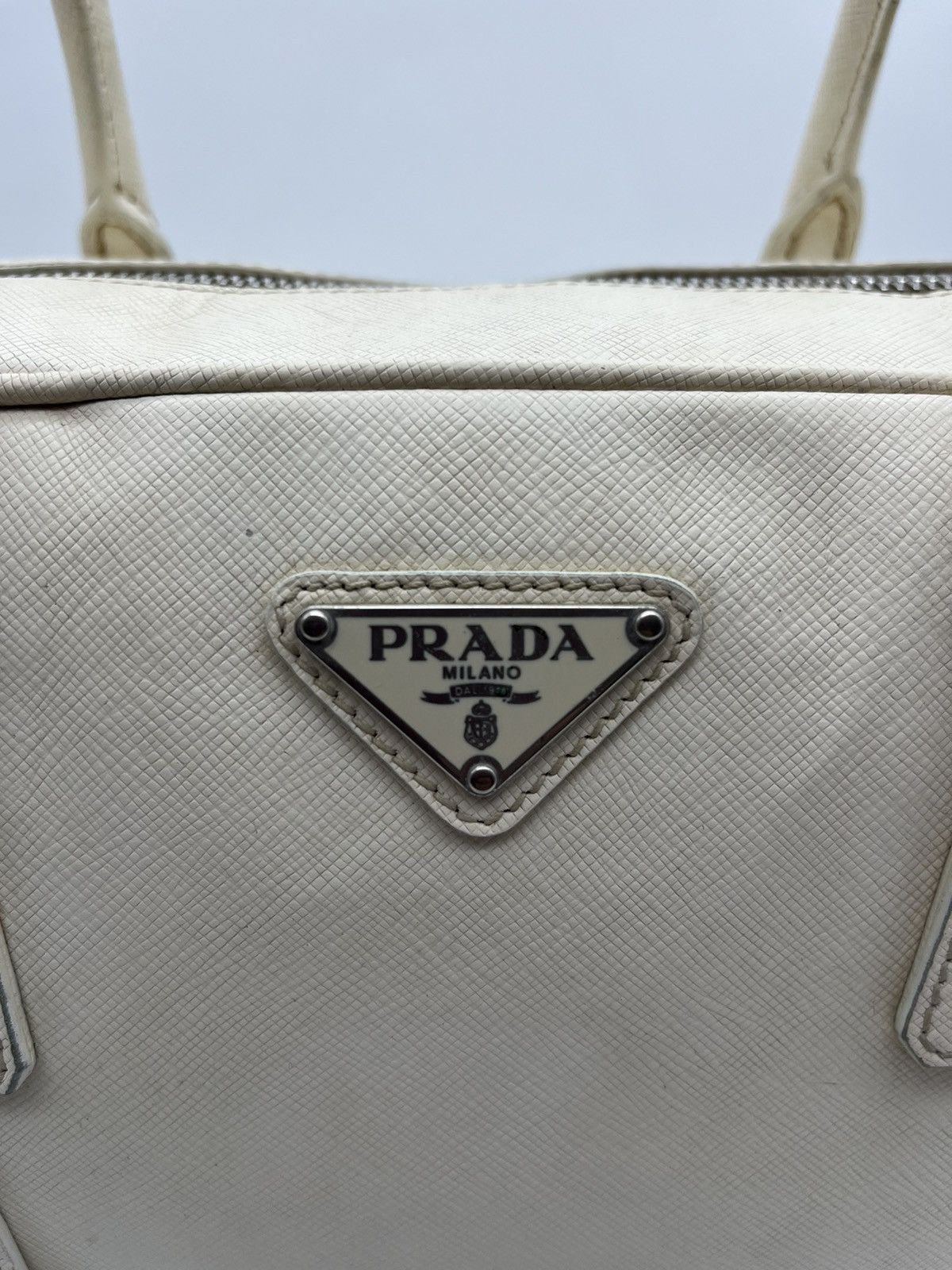 Prada Authentic PRADA Saffiano Hand Bag Size ONE SIZE - 18 Thumbnail