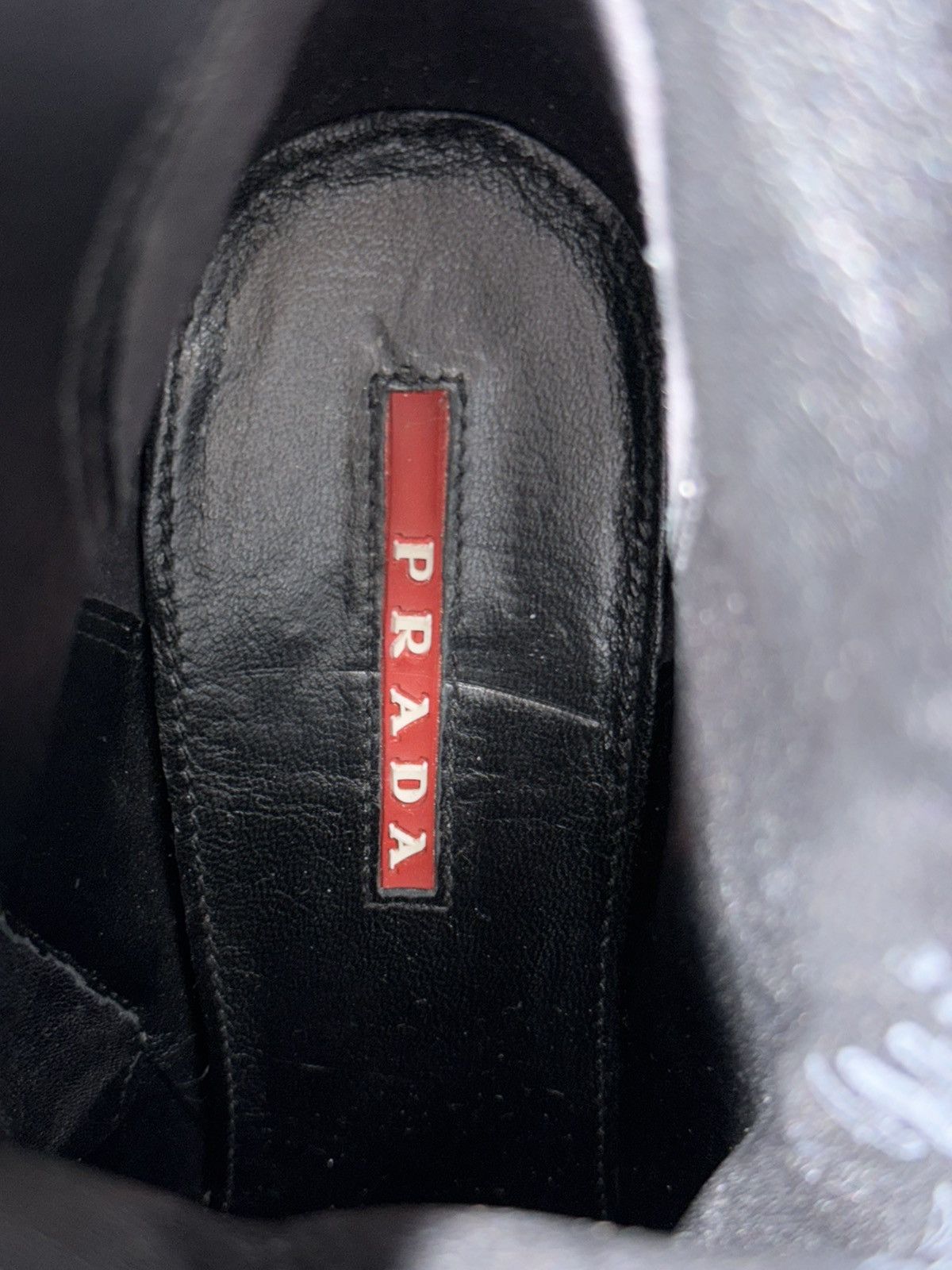 Prada Vintage 00s Prada Ankle Leather Heel Boots Size US 7.5 / IT 37.5 - 11 Thumbnail