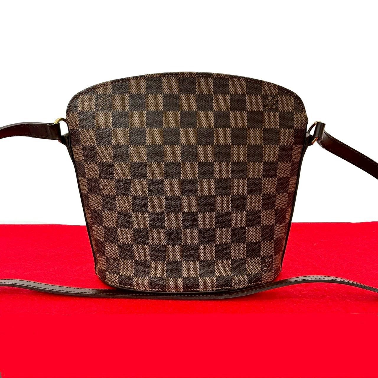 Louis Vuitton Louis Vuitton Louis Vuitton Drouot Damier Leather Shoulder Bag Canvas Shoulder Bag DUTY FREE for USA Size ONE SIZE - 1 Thumbnail
