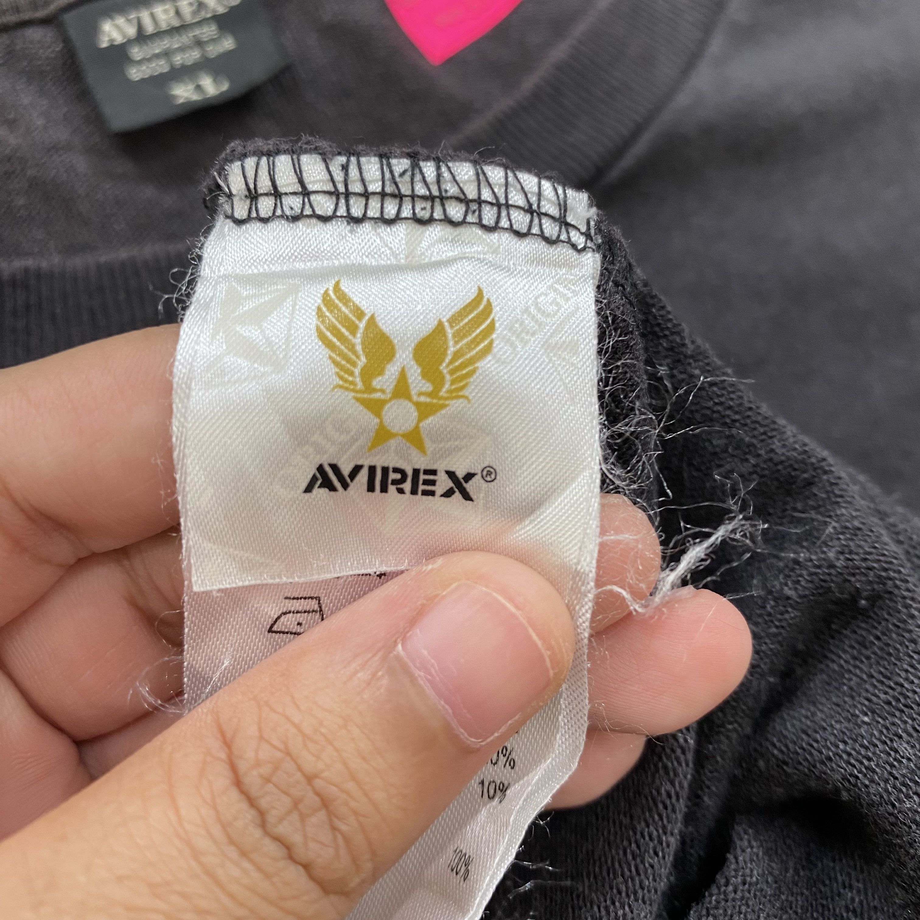 Avirex Avirex military long sleeve tshirt-N033 Size US XL / EU 56 / 4 - 4 Thumbnail