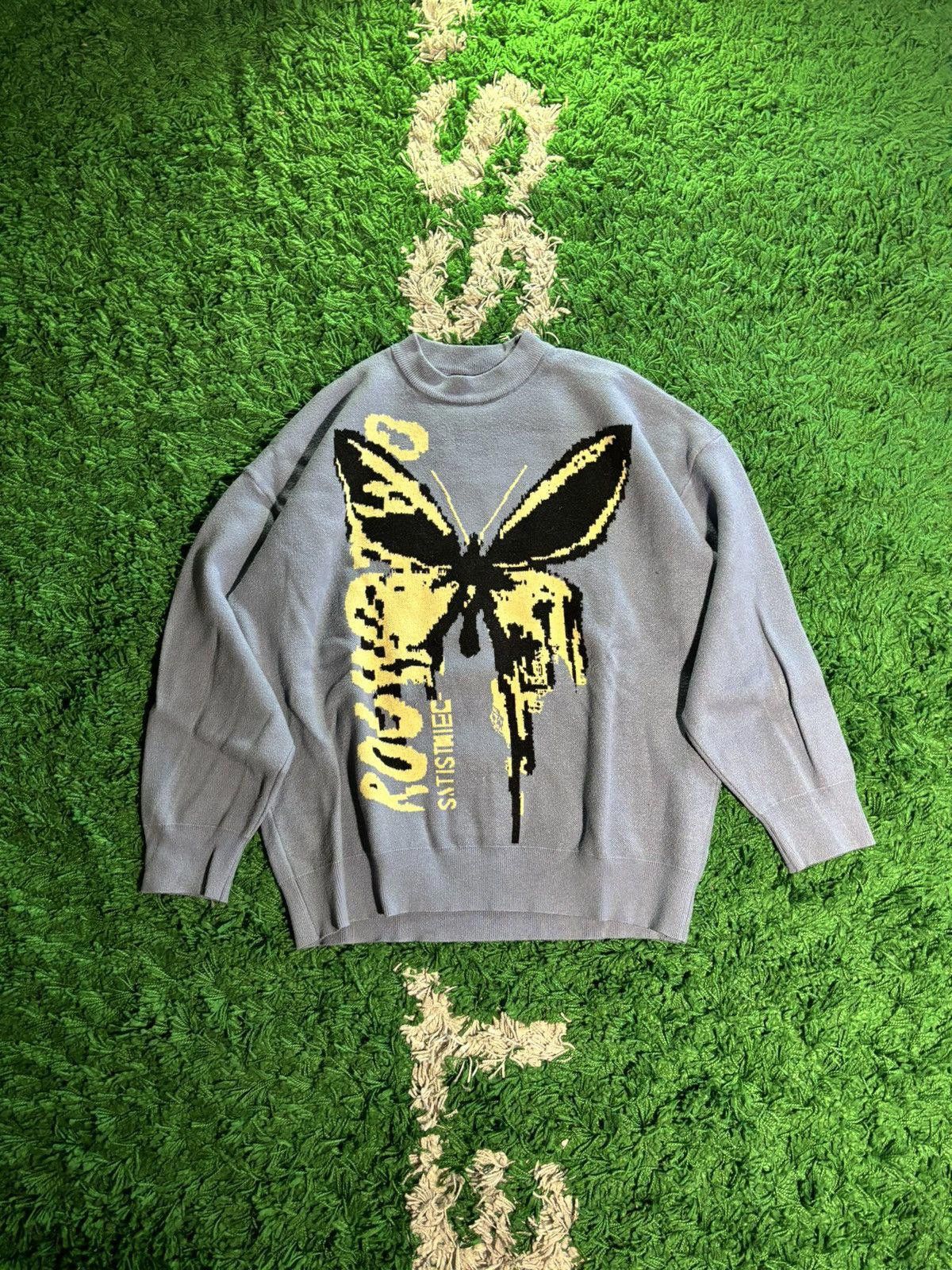 Japanese Brand Vtg Japanese Style Butterfly Pullover Size US XL / EU 56 / 4 - 2 Thumbnail
