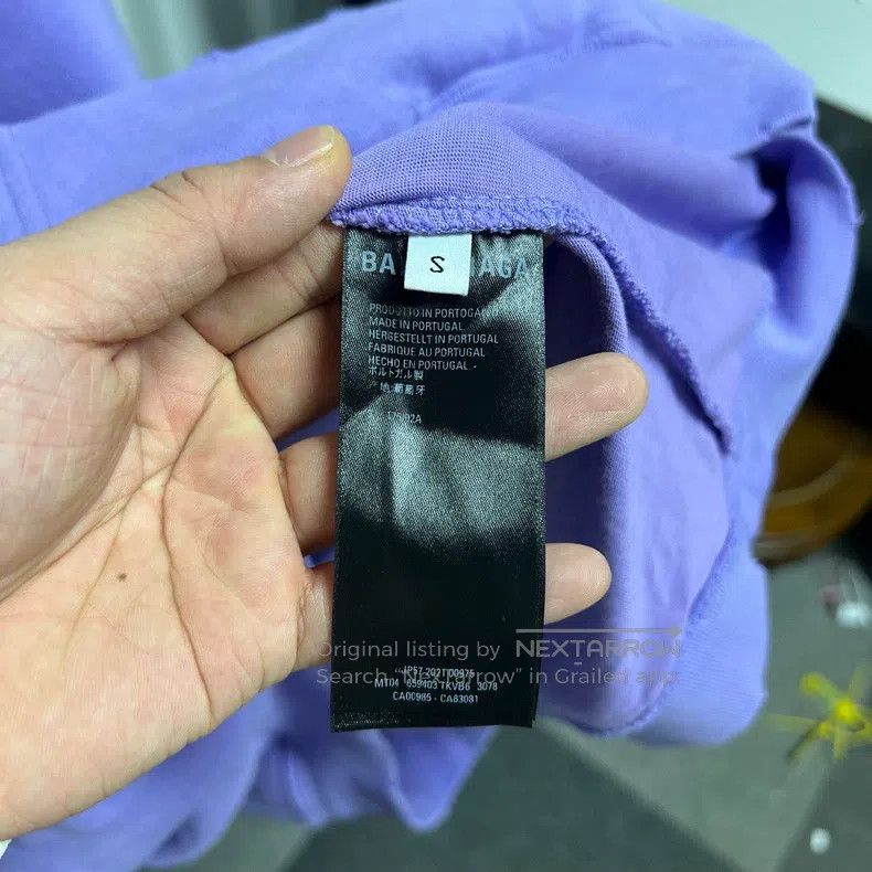 Other Balenciaga Distressed Hoodie Size US S / EU 44-46 / 1 - 4 Thumbnail