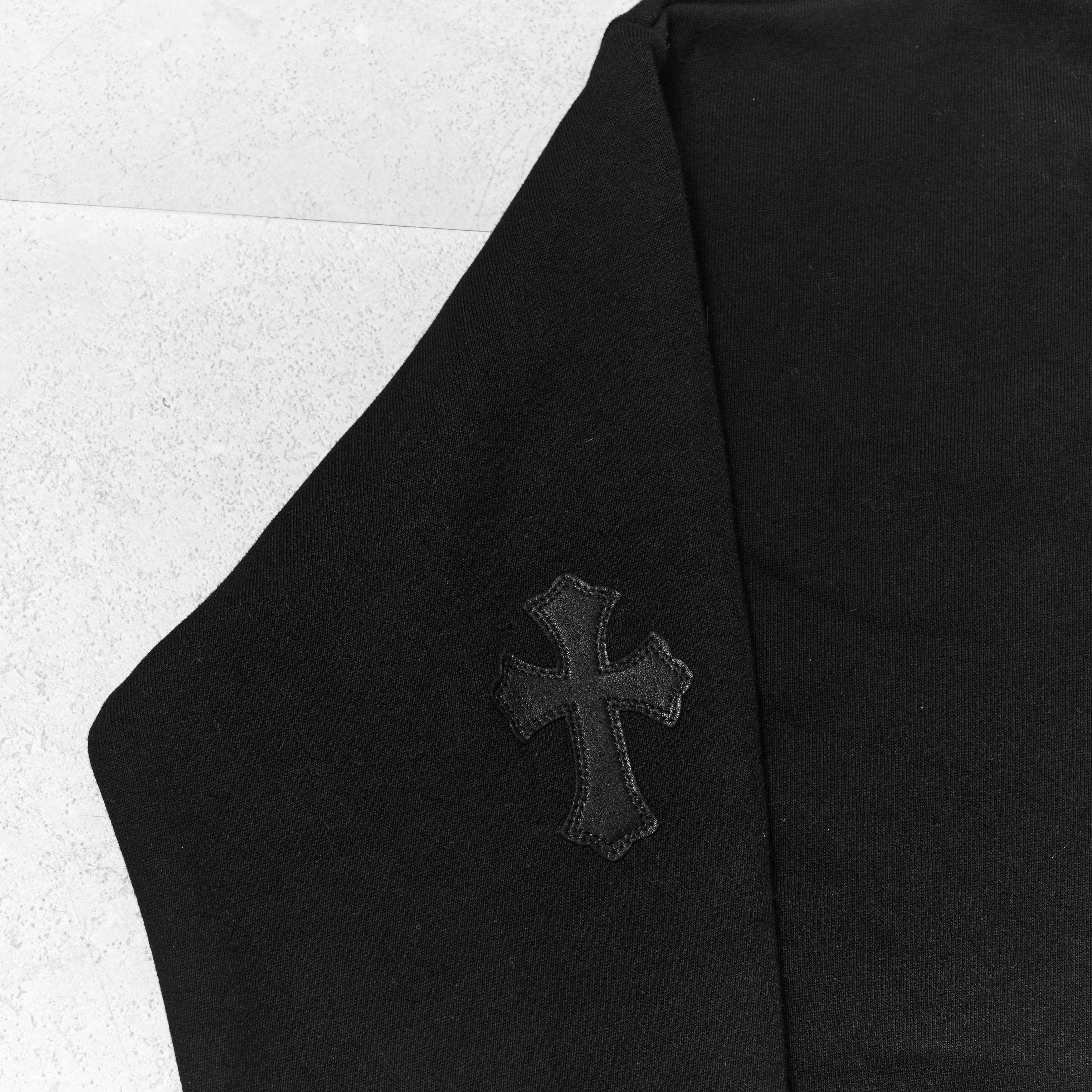 Chrome Hearts CHROME HEARTS PAPER JAM CEMETERY CROSS PATCH BLACK SWEATER Size US M / EU 48-50 / 2 - 8 Thumbnail