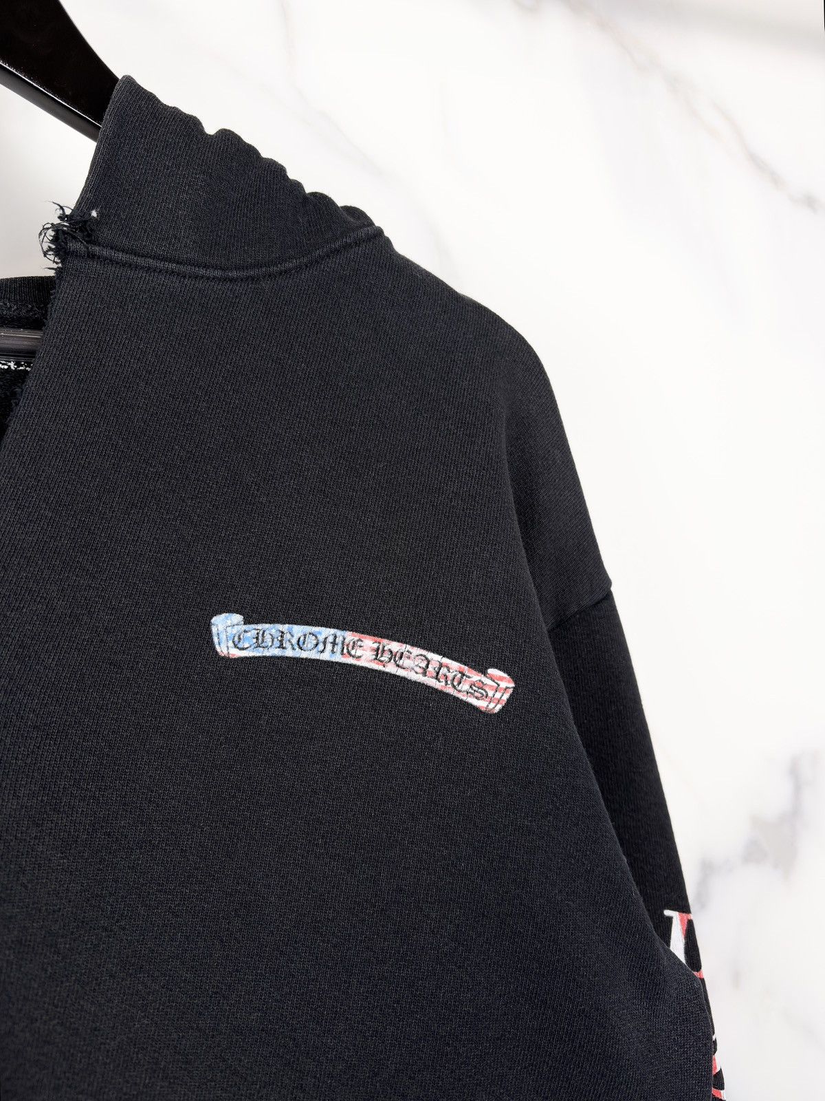 Chrome Hearts Chrome Hearts Thrashed Matty Boy USA Flag Scroll Hoodie Size US M / EU 48-50 / 2 - 8 Thumbnail