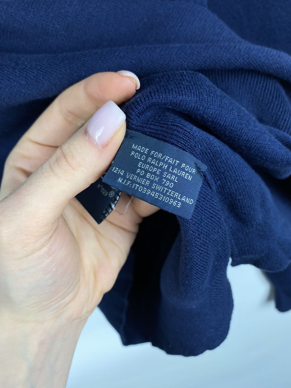 Vintage Polo by Ralph Lauren vintage men’s cotton sweater pullover Size US M / EU 48-50 / 2 - 12 Thumbnail