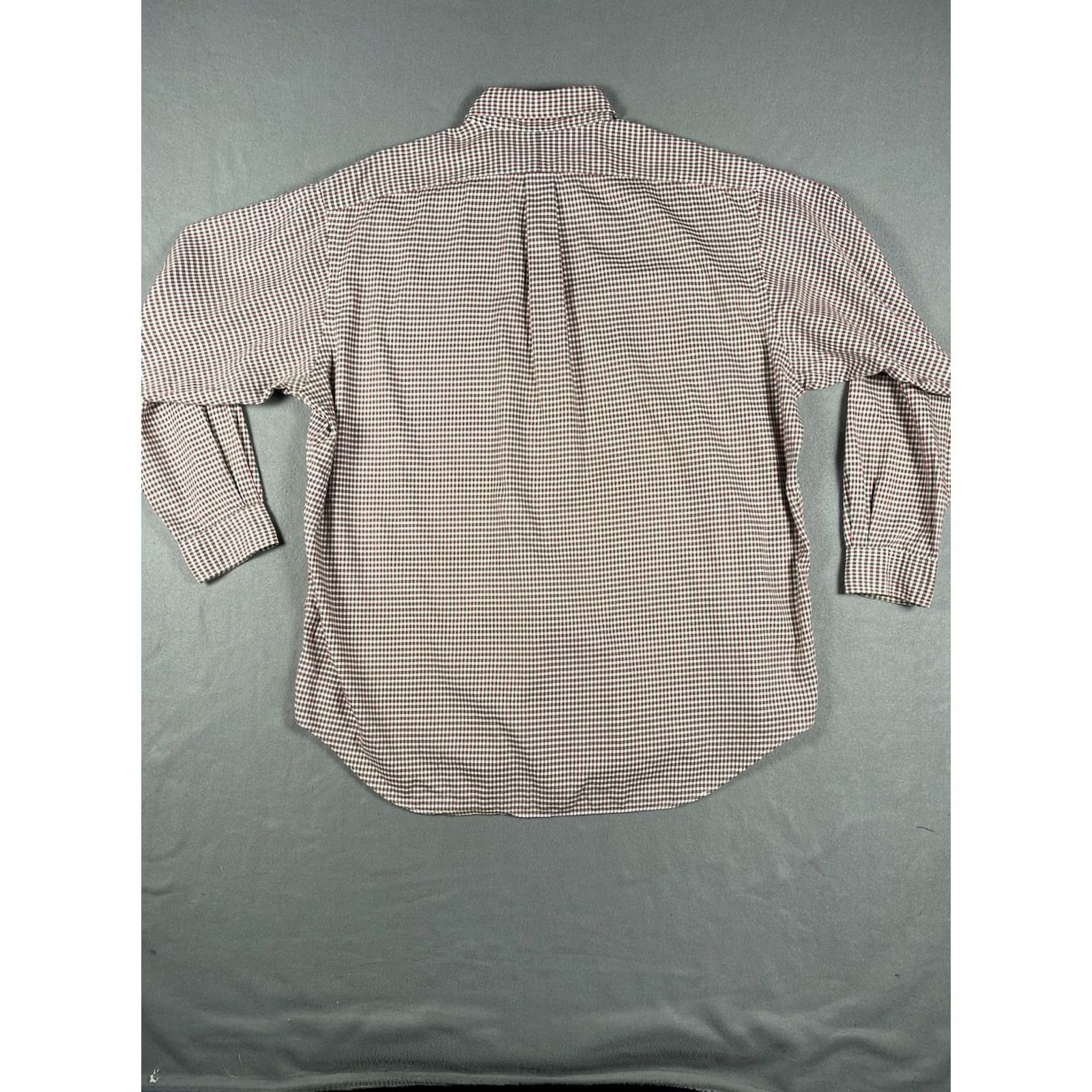 Ralph Lauren Ralph Lauren Blake Button Shirt Men XL Polo Logo Green Red Check Long Sleeve Size US XL / EU 56 / 4 - 3 Thumbnail