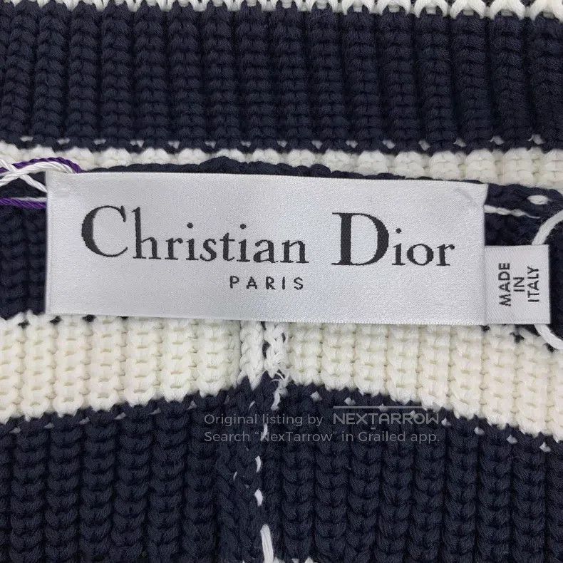 Dior Dior 22 styles black striped cotton lapel double-breasted Size S / US 4 / IT 40 - 6 Thumbnail