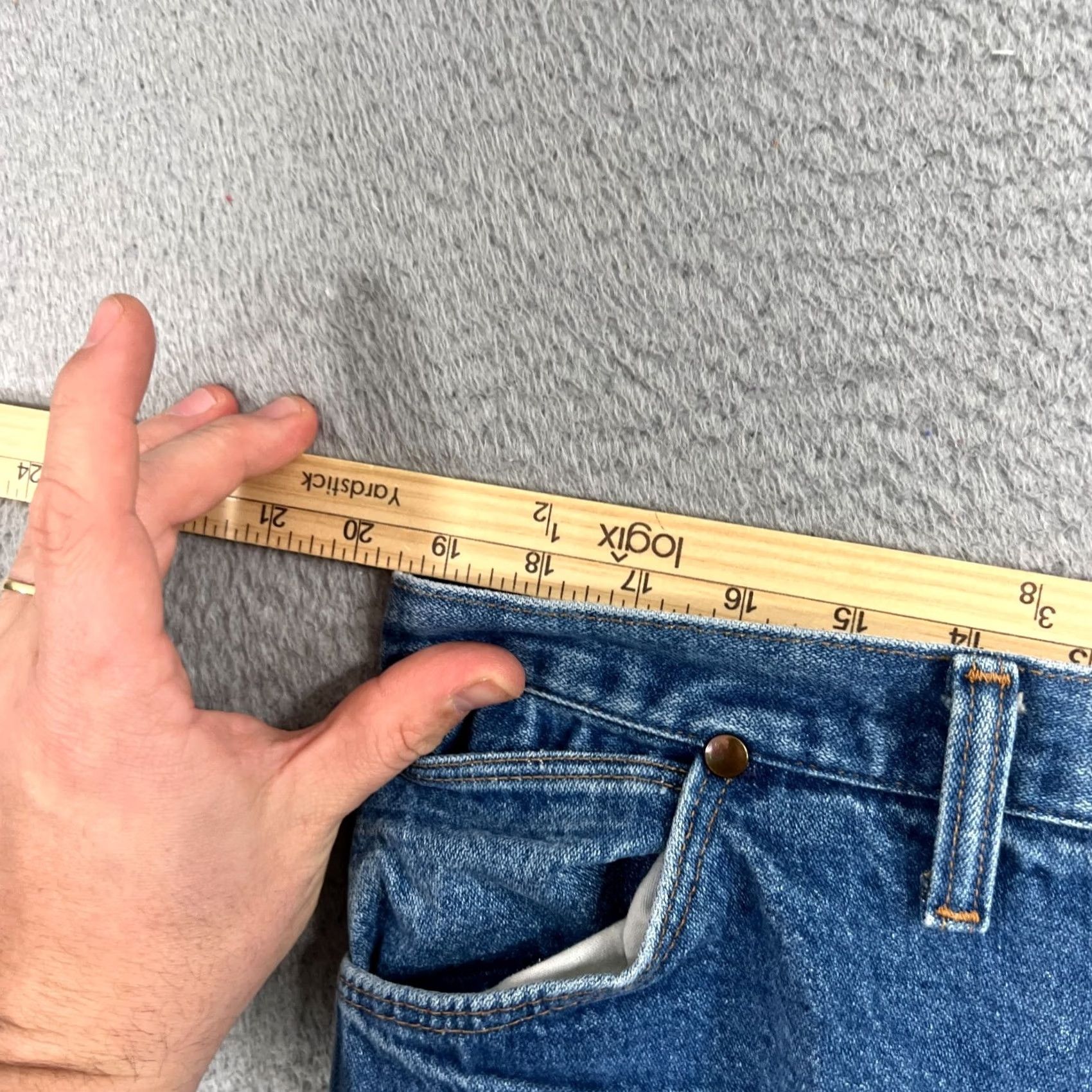 Wrangler Wrangler Jeans Mens 38 Blue 38x27 Cowboy Cut Denim Western Ranchwear Rodeo 13MWZ Size US 38 / EU 54 - 5 Thumbnail