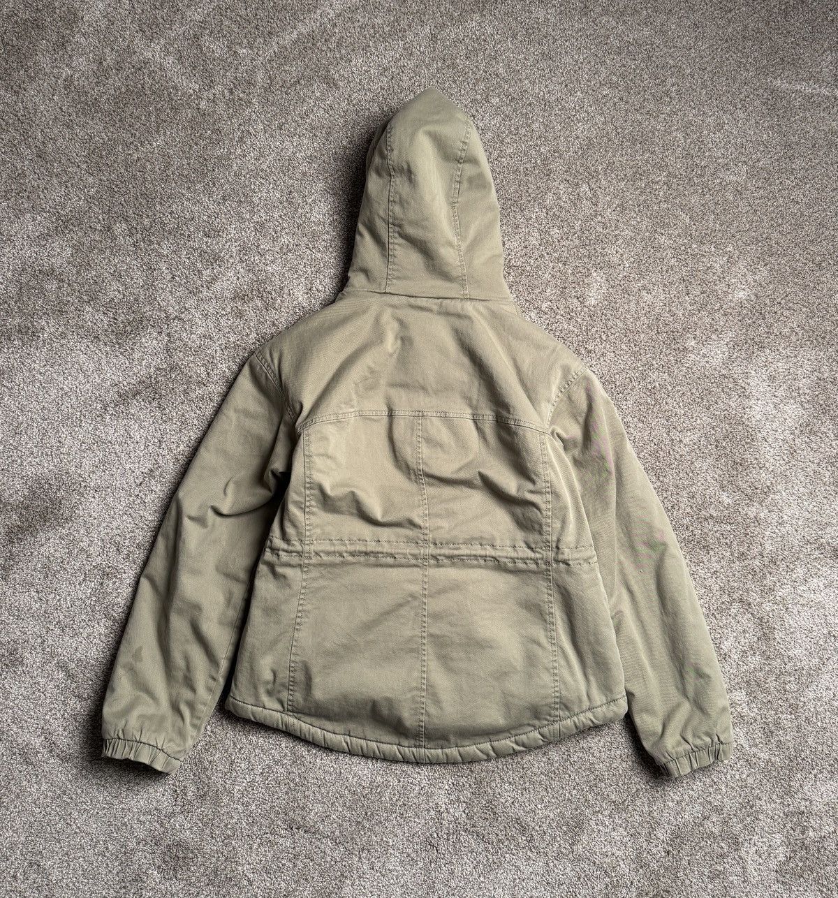 Hollister HOLLISTER PALE SAGE SHERPA-LINED HOODED JACKET Size M / US 6-8 / IT 42-44 - 5 Thumbnail