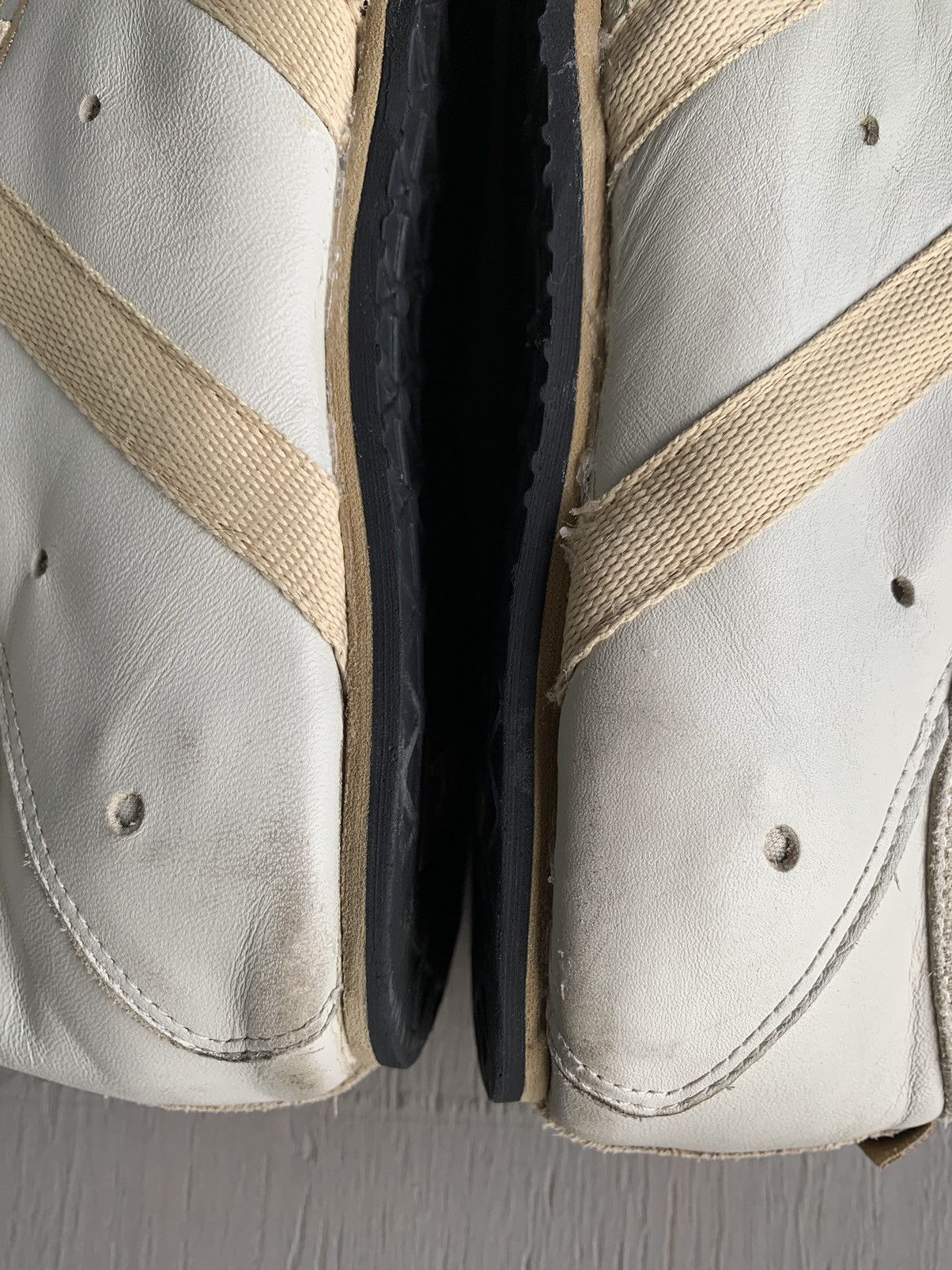 Diesel × Vintage 2000s Diesel Wish Sneakers Y2K Vintage Square Toe MM Leather Size US 10 / EU 43 - 13 Thumbnail