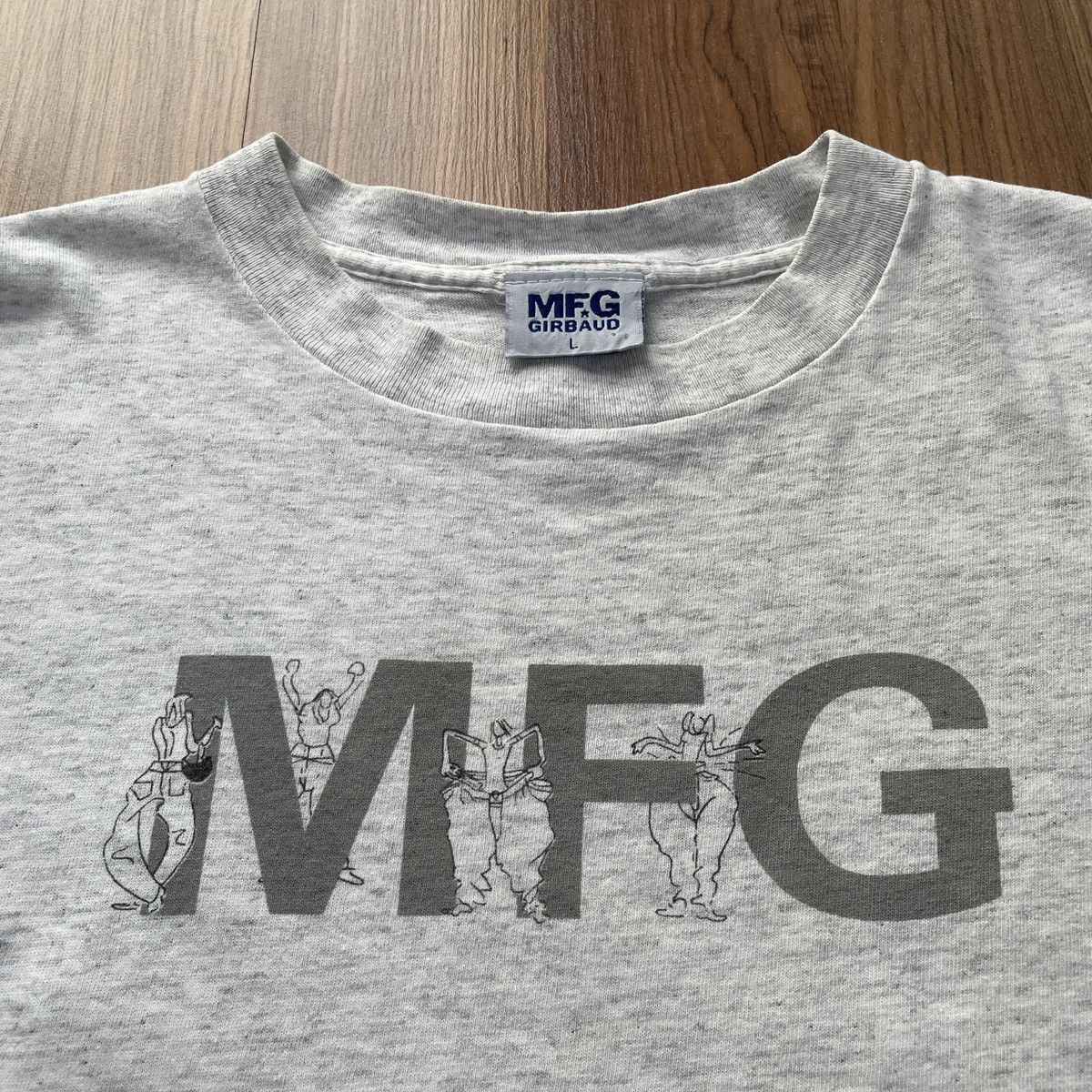 Marithe + Francois Girbaud 90s M+FG jeans Marithe Francoins Girbuad baggy style tee Size US L / EU 52-54 / 3 - 1 Thumbnail