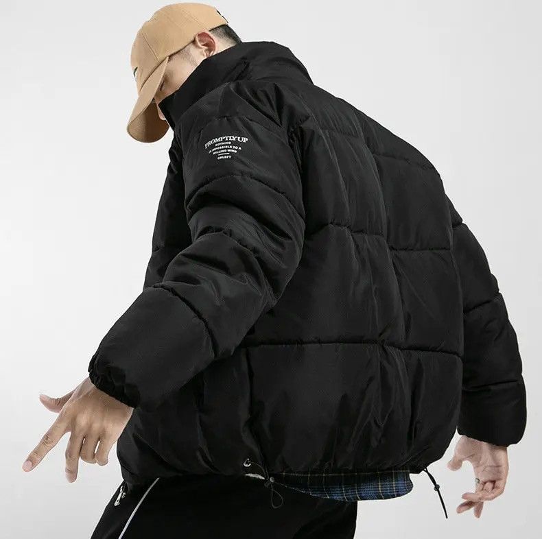 Japanese Brand × Vintage Black japanese brand style puffer jacket Size US M / EU 48-50 / 2 - 5 Thumbnail