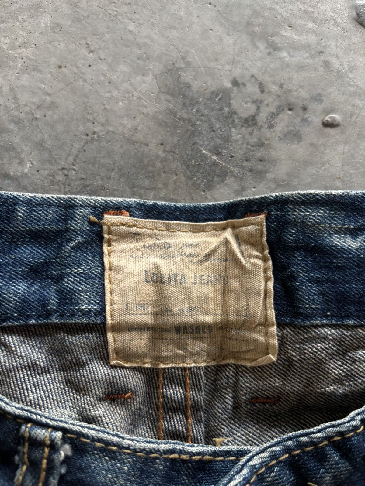 If Six Was Nine LOLITA rusty washed mudmax japanese jeans distressed style Size US 30 / EU 46 - 5 Thumbnail