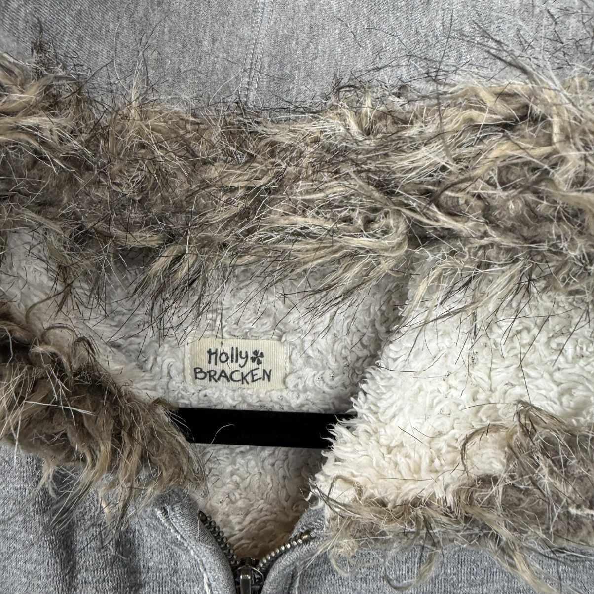 Vintage Vintage Fur Faux Zip Hoodie Avant Garde Size M / US 6-8 / IT 42-44 - 5 Thumbnail