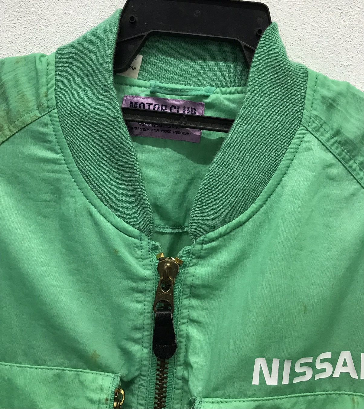 Japanese Brand × Vintage Vintage Motor Club Nissan Jacket Size US L / EU 52-54 / 3 - 13 Thumbnail