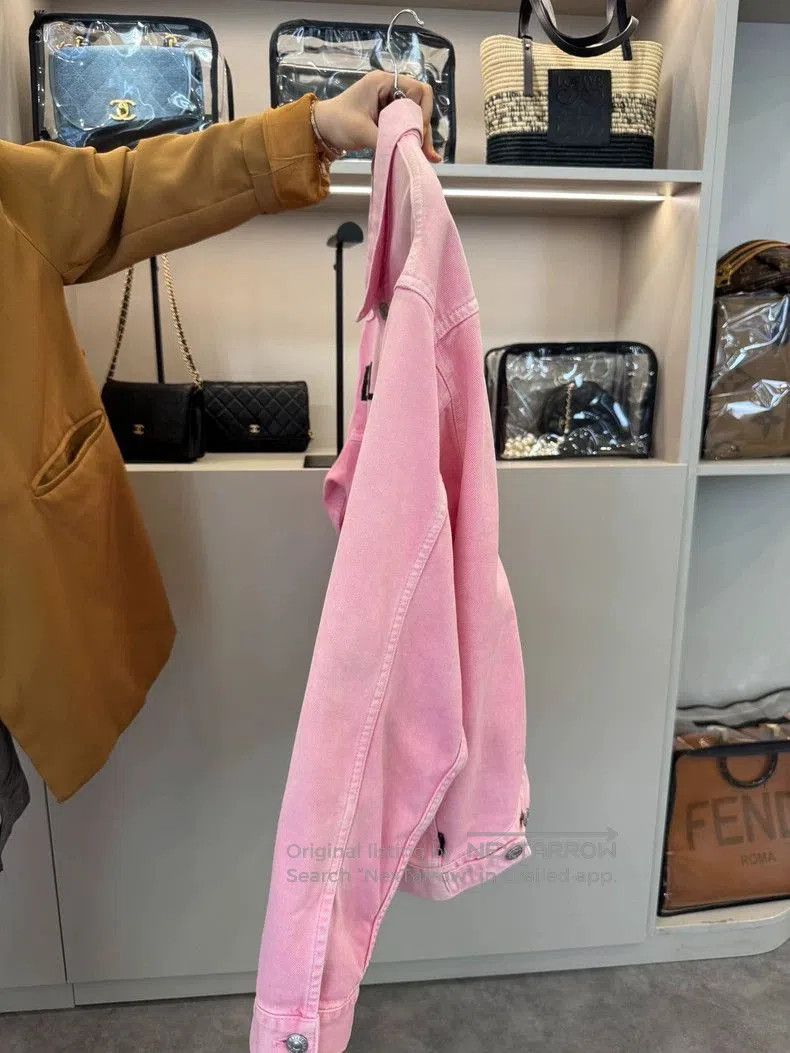 Balenciaga Balenciaga Pink Embroidered Jacket. Size US S / EU 44-46 / 1 - 9 Thumbnail