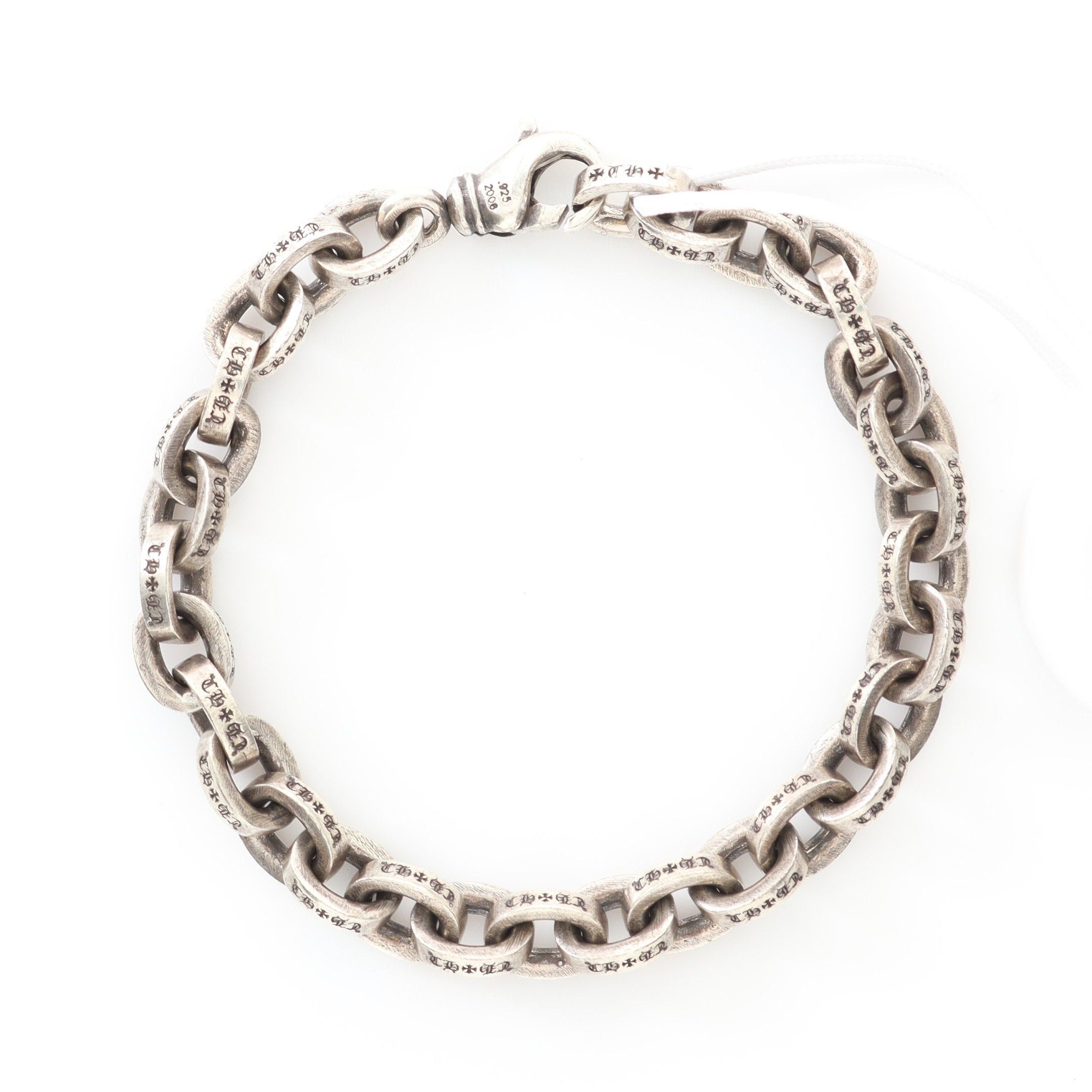 Chrome Hearts Chrome Hearts Paper Chain Bracelet Sv925 Silver