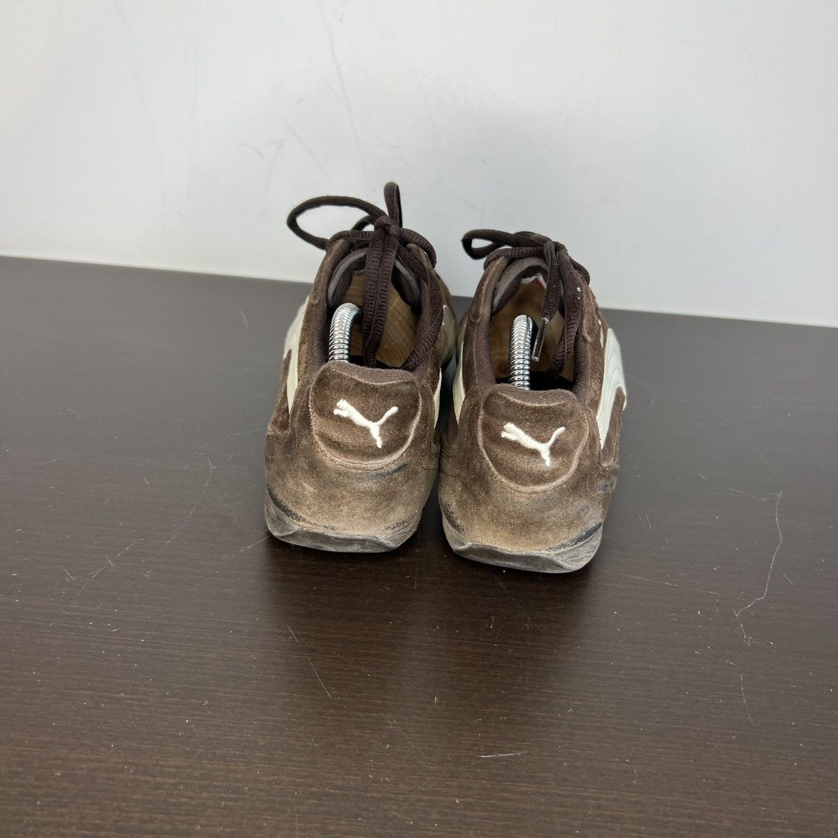 Puma Y2K Puma Speedcat Low Top Brown Suede Leather Sneakers Size US 11.5 / EU 44-45 - 5 Thumbnail