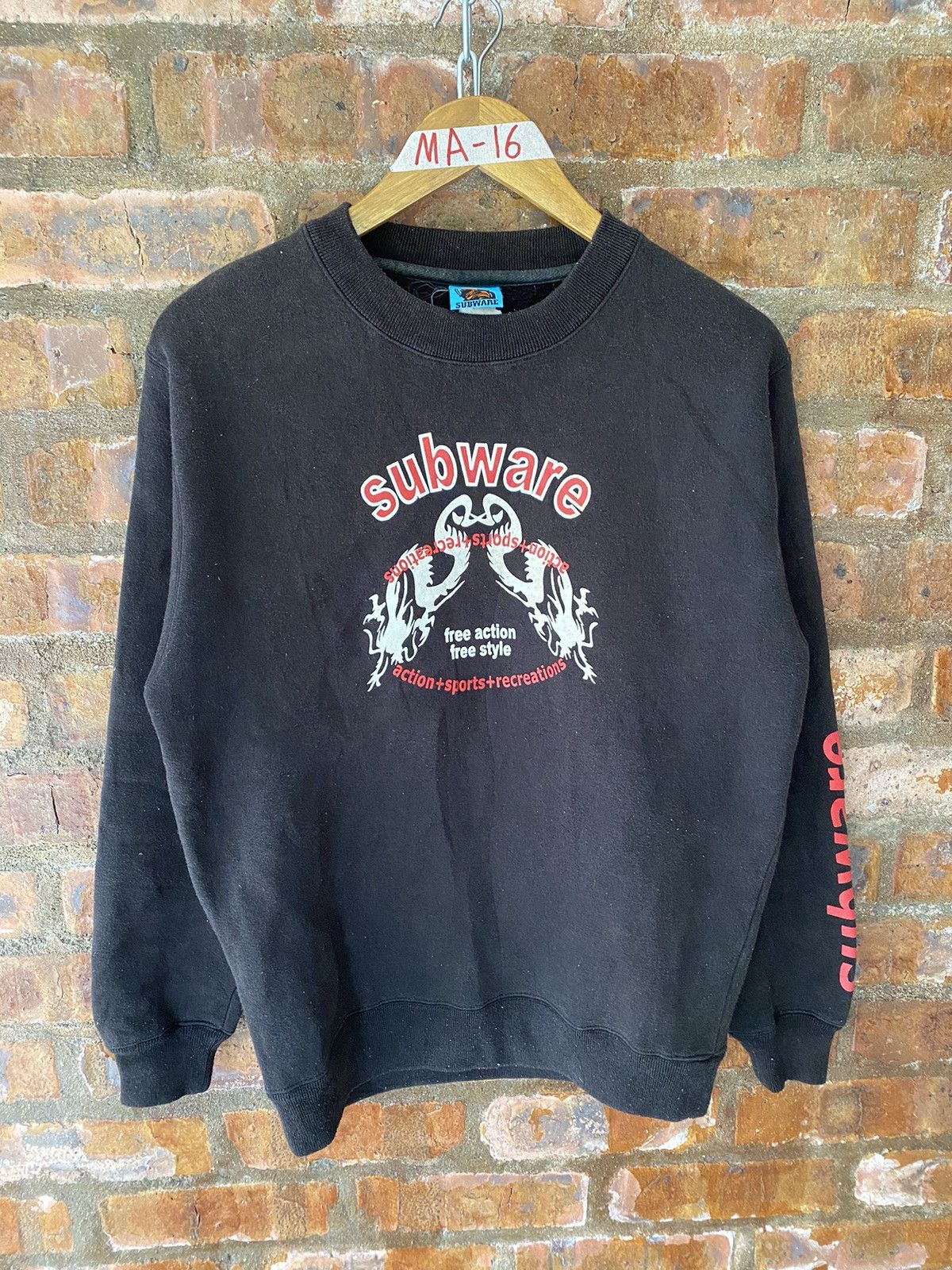 Subware 🔥1990s Subware Recon dragon sweatshirt Size US M / EU 48-50 / 2 - 2 Thumbnail