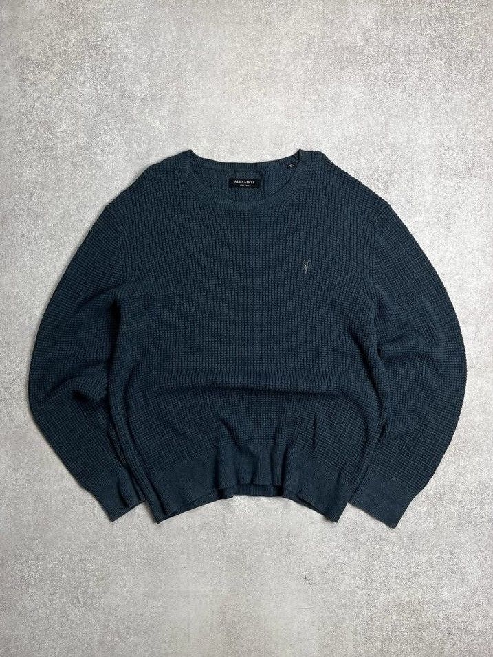 Allsaints × Vintage Vintage Allsaints Big Knit Sweater Y2K XXL Size US XXL / EU 58 / 5 - 1 Thumbnail
