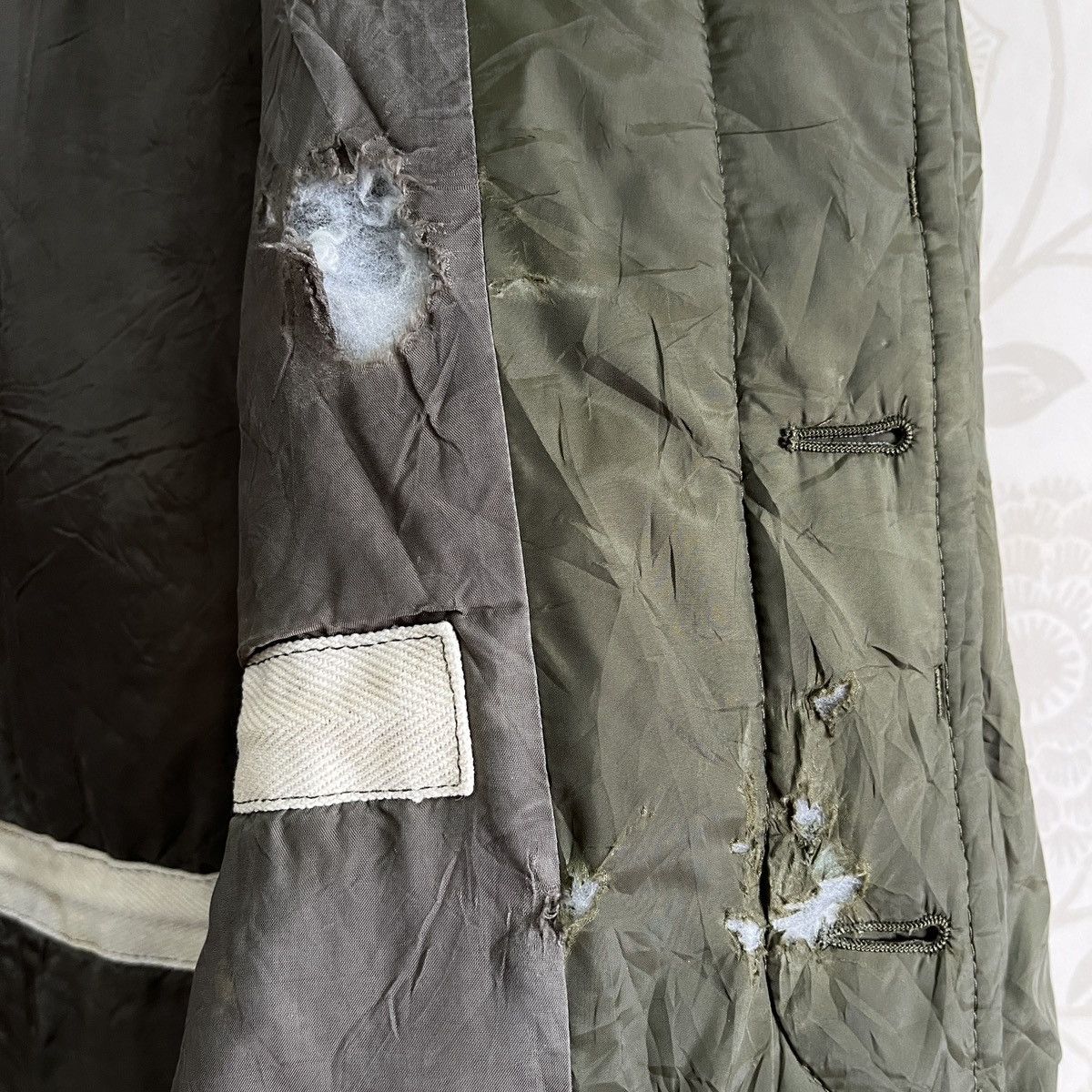 Comme des Garcons × Rei Kawakubo × Tricot Comme des Garcons Distressed Comme Des Garcons Rei Kawakubo Long Coat Size US S / EU 44-46 / 1 - 15 Thumbnail