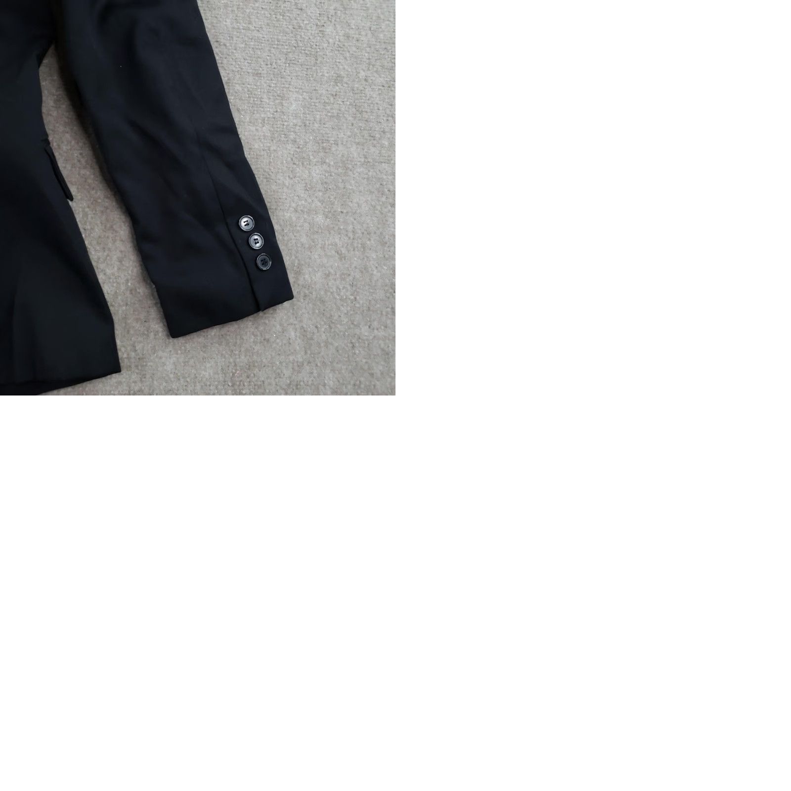 Vintage VINTAGE Miller's Riding Coats Blazer Womens 10 Black Wool Blend Lined Romania Equestrian Size L / US 10 / IT 46 - 10 Thumbnail