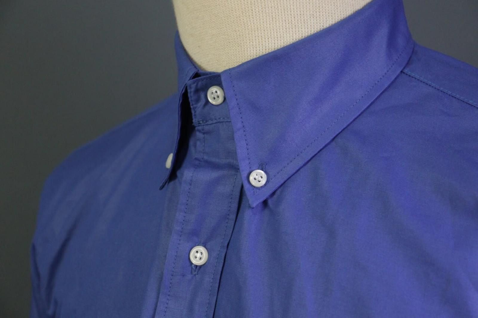 Kenzo Kenzo Blue Collared Chest Pocket Button Down Shirt Size L Size US L / EU 52-54 / 3 - 10 Thumbnail