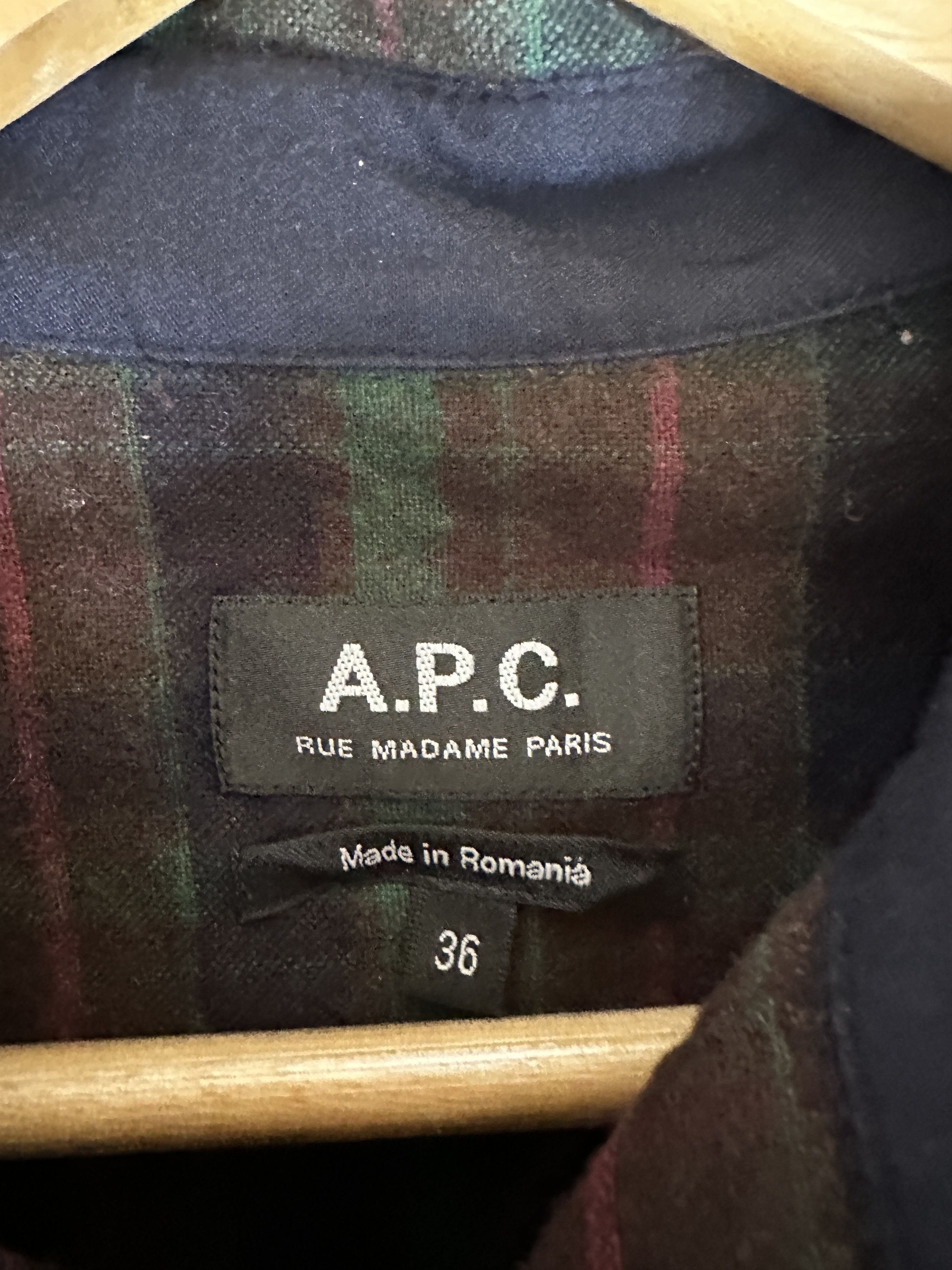 A.P.C. A.P.C. Wool Flannel Size US XS / EU 42 / 0 - 4 Thumbnail
