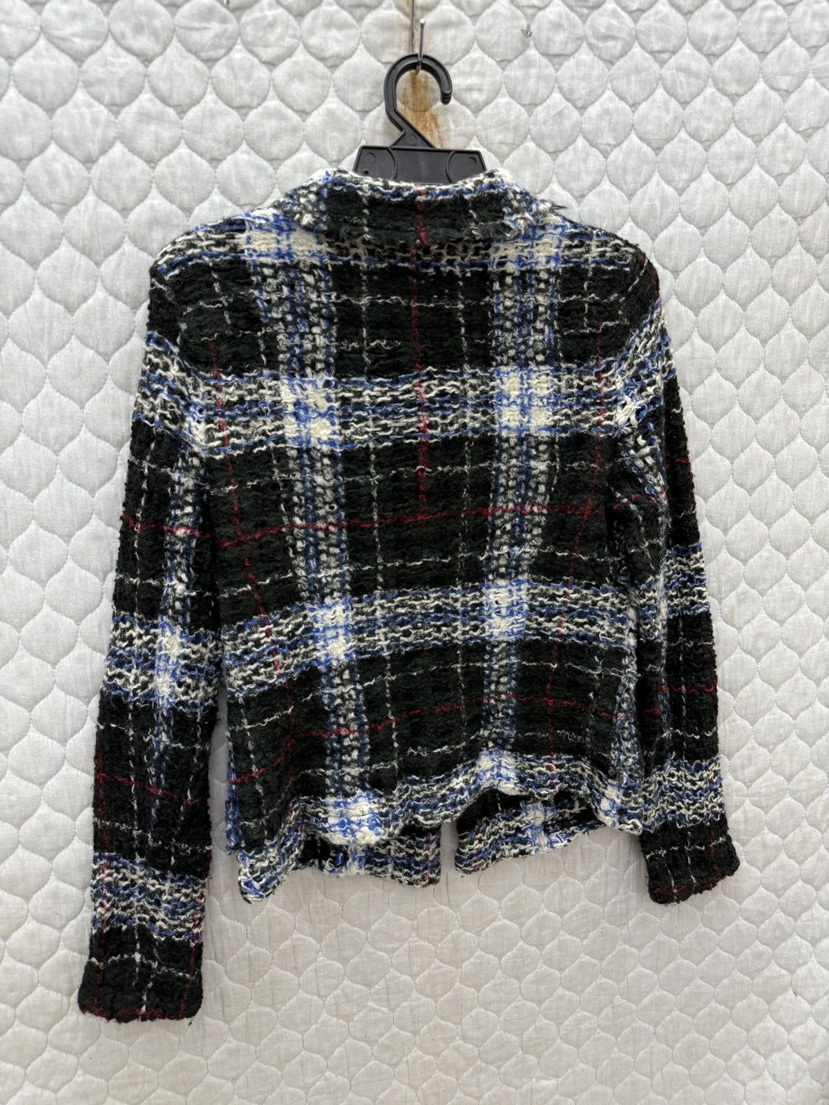 Issey Miyake 🔥🔥🔥ARCHIVE ISSEY MIYAKE SUNAO KUWAHARA TWEED KNIT JACKET Size S / US 4 / IT 40 - 10 Thumbnail